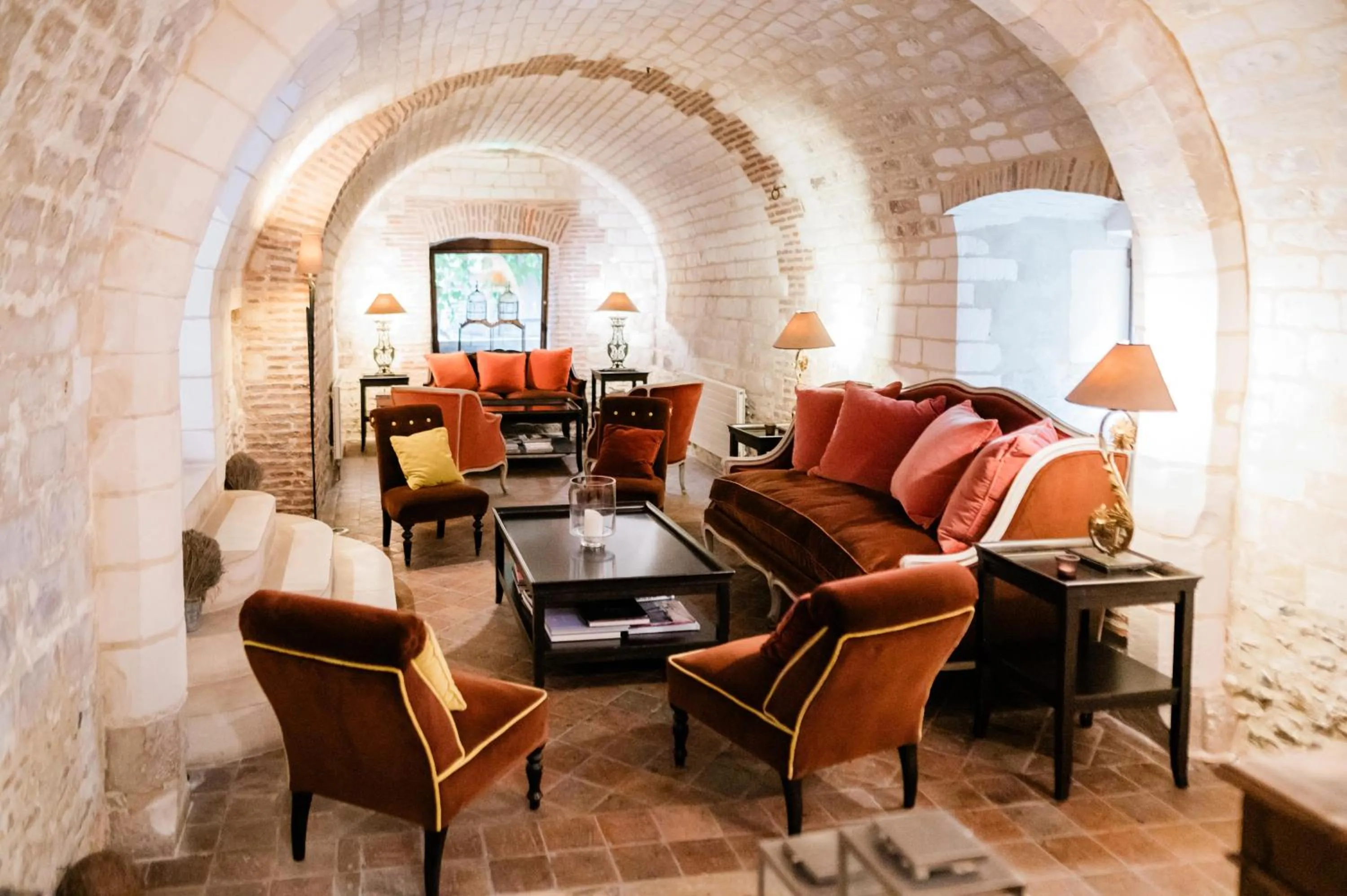 Living room in La Maison de Rhodes Hôtel & Spa