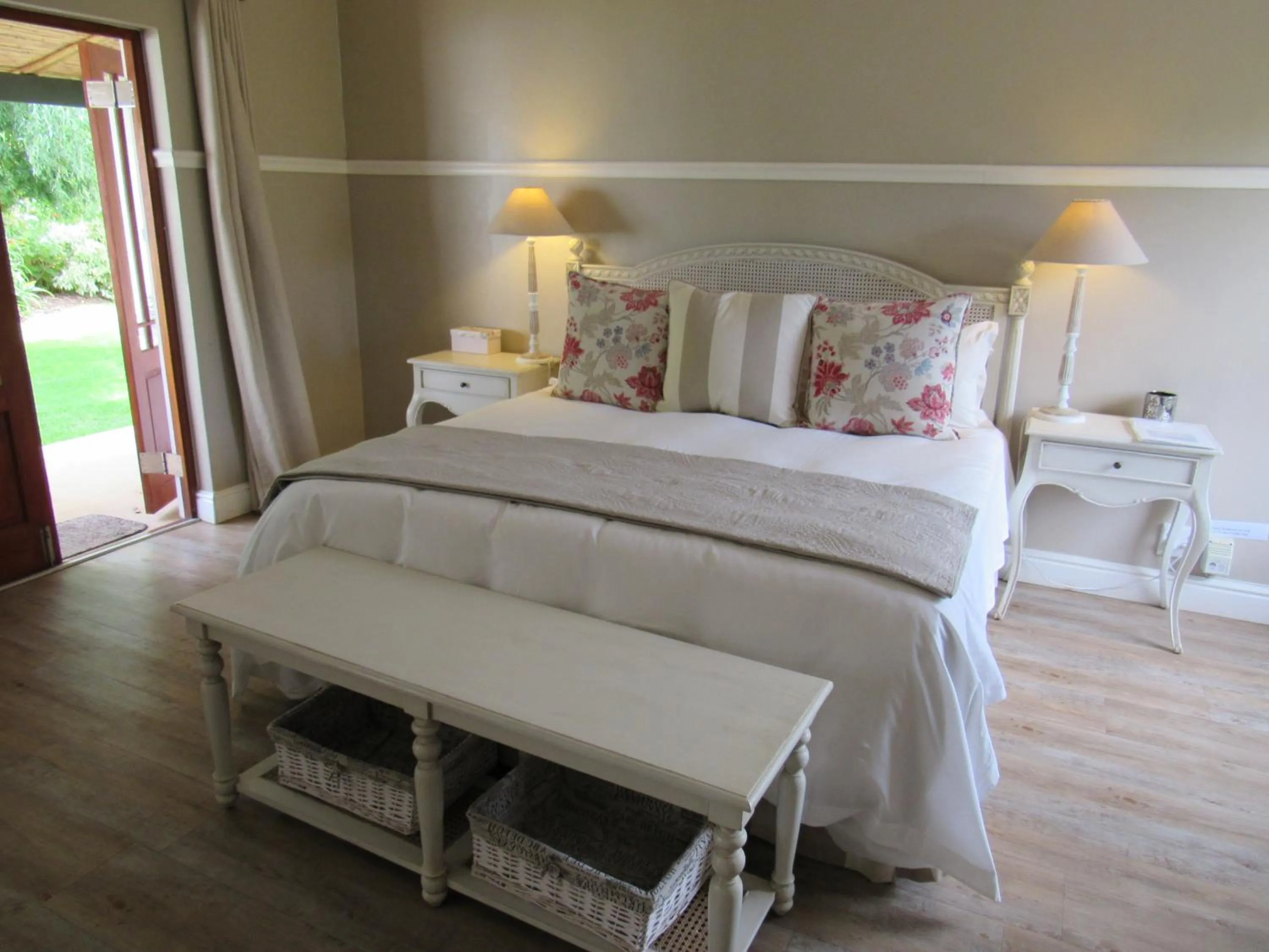 Bed in Happy Lands Farmstay