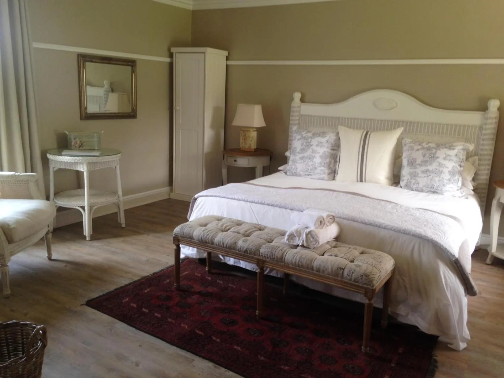 Bed in Happy Lands Farmstay