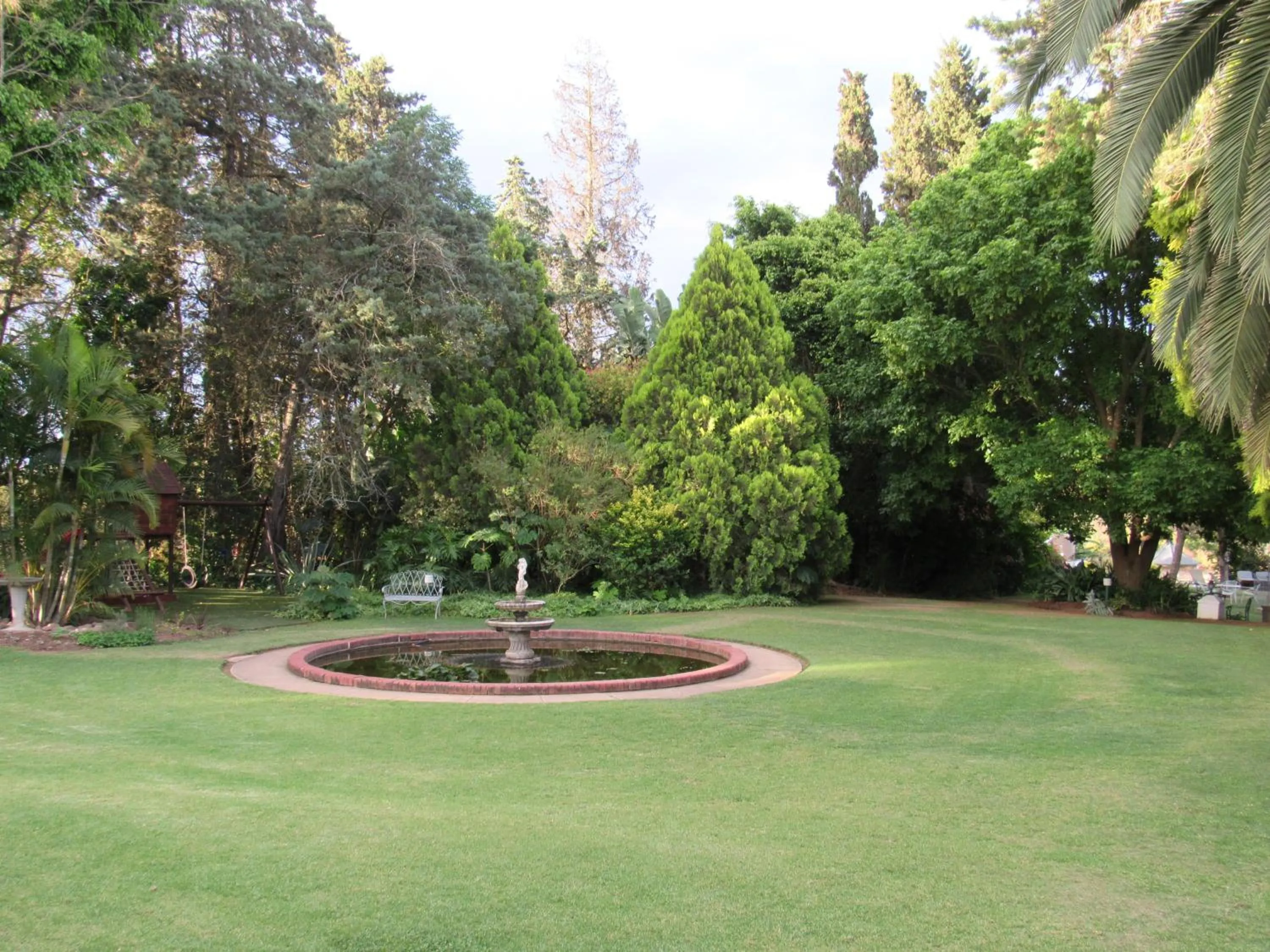 Garden view in Happy Lands Farmstay