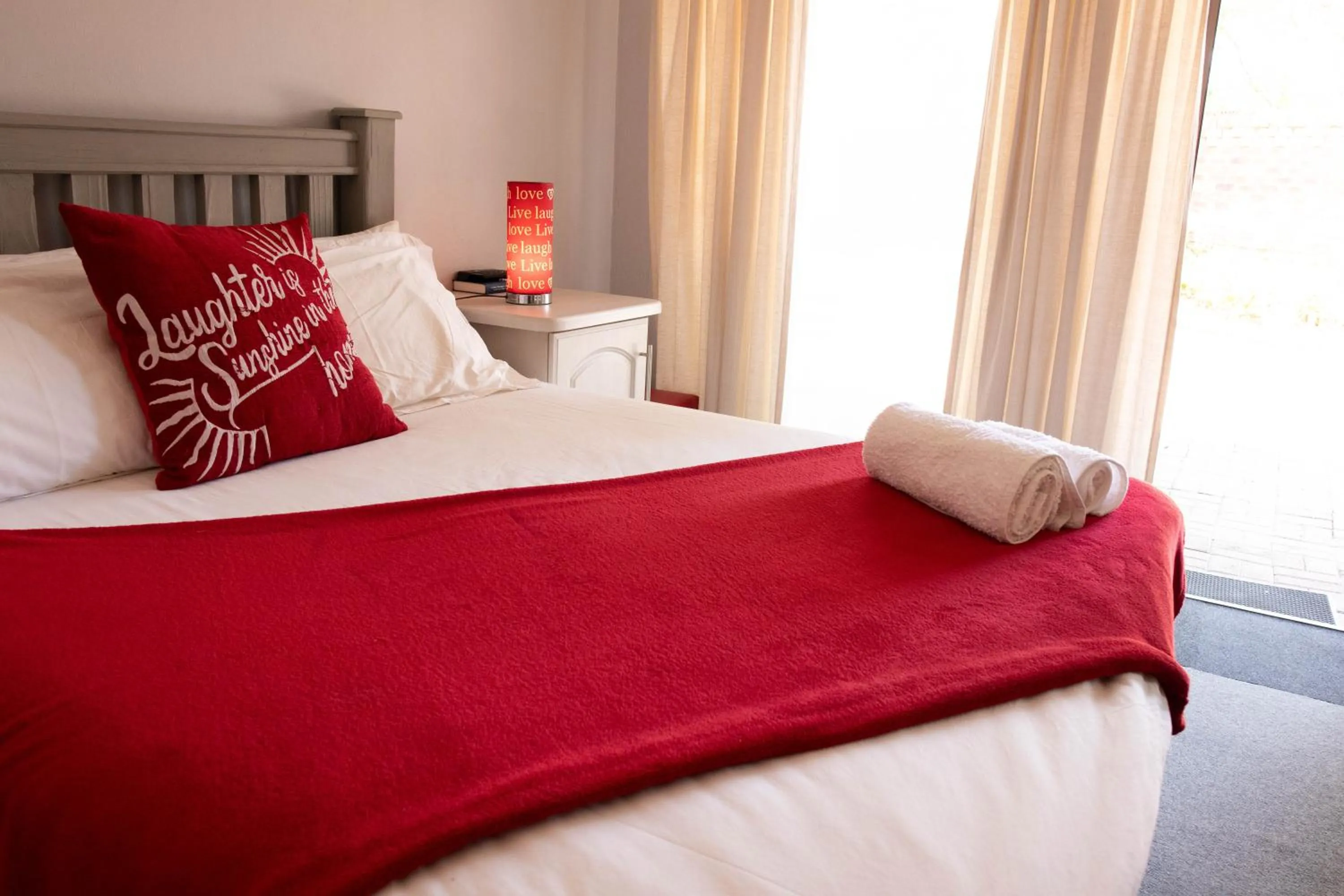 Bed in Gorgeous Gecko Guesthouse