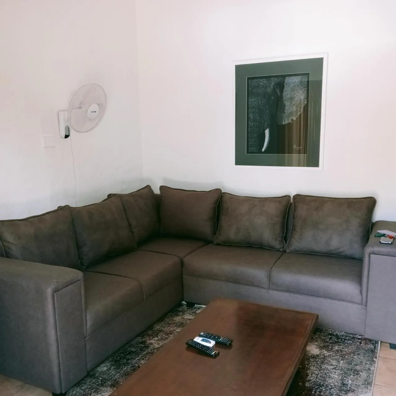 Living room in Gorgeous Gecko Guesthouse