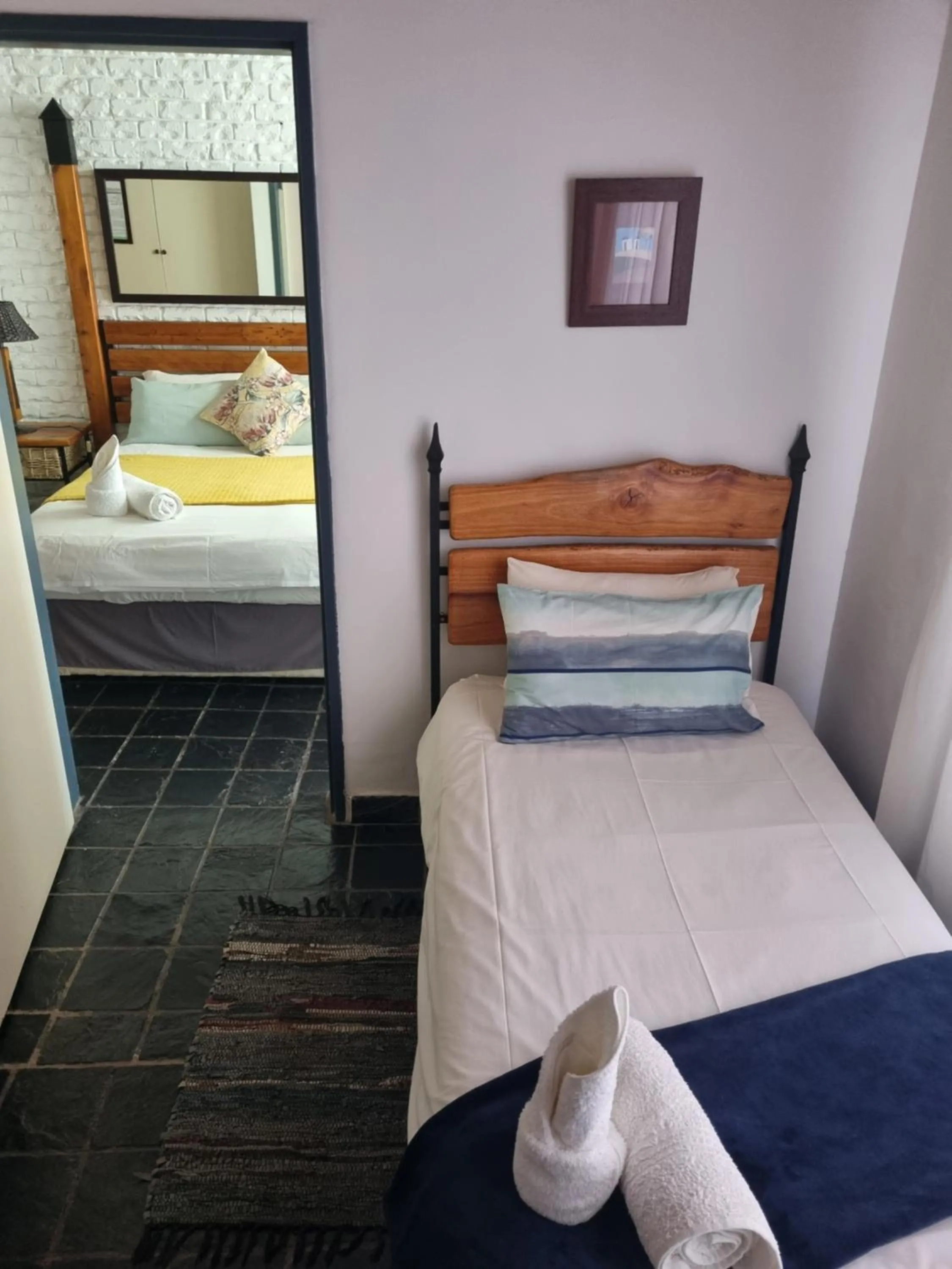 Bed in Gorgeous Gecko Guesthouse