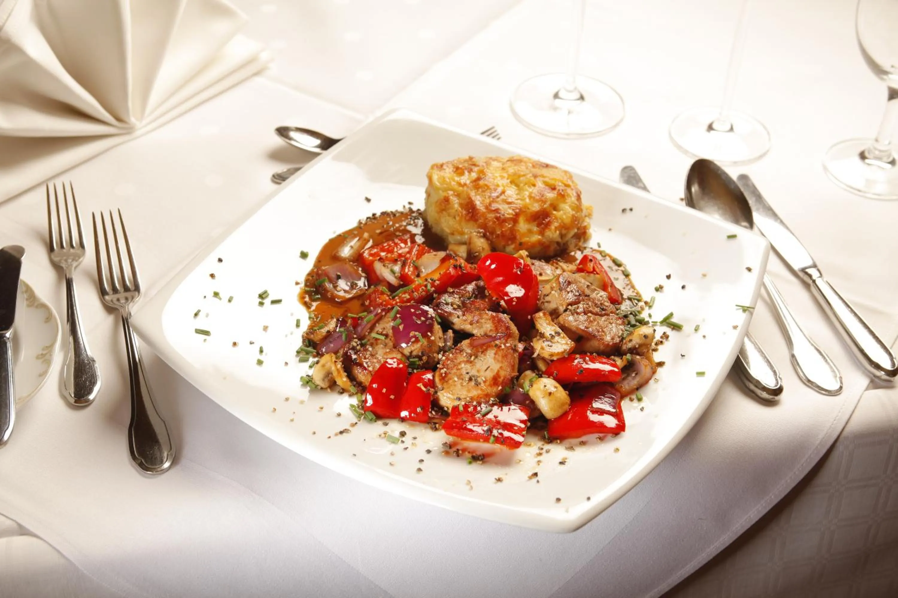 Food close-up in Neumanns Waldschänke