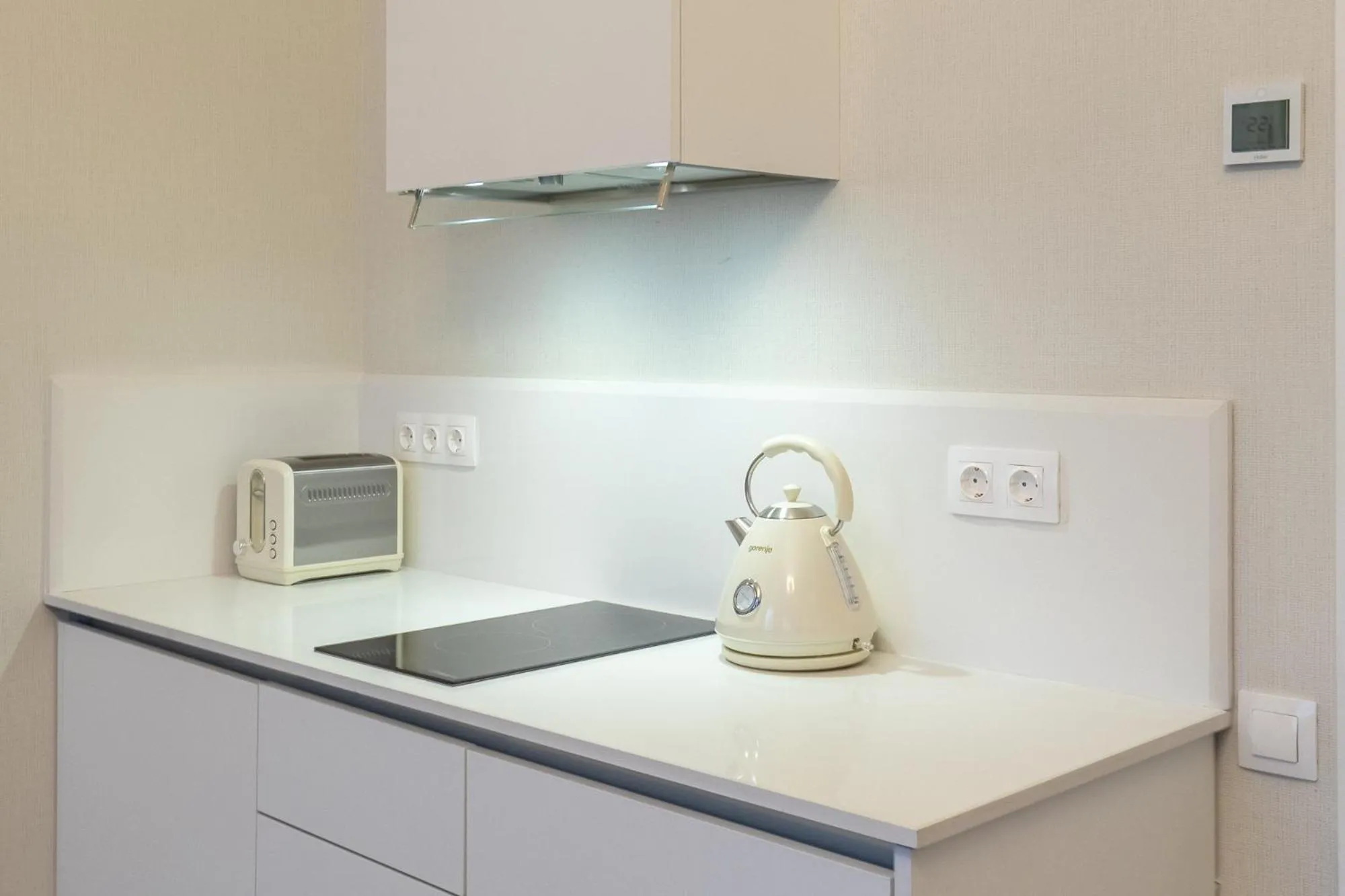 Kitchen or kitchenette in TIFLIS OPERA Aparthotel