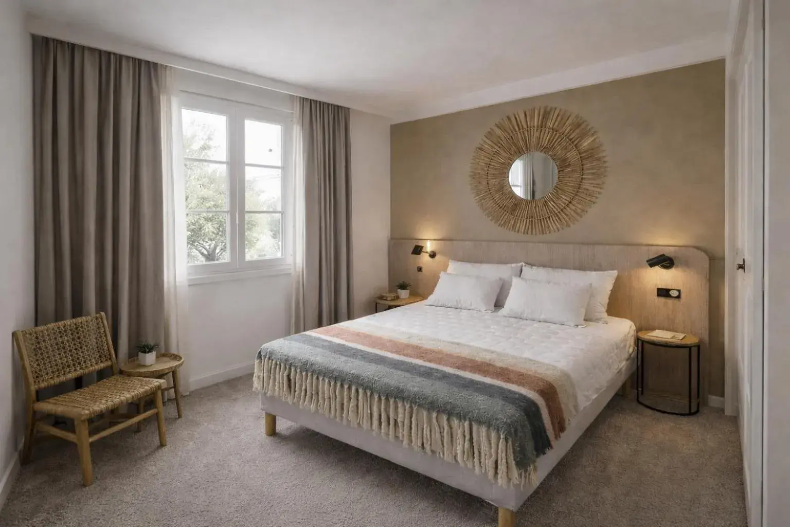 Bed in Hôtel & Résidence Vacances Bleues Orhoïtza Bed in Hôtel & Résidence Vacances Bleues Orhoïtza