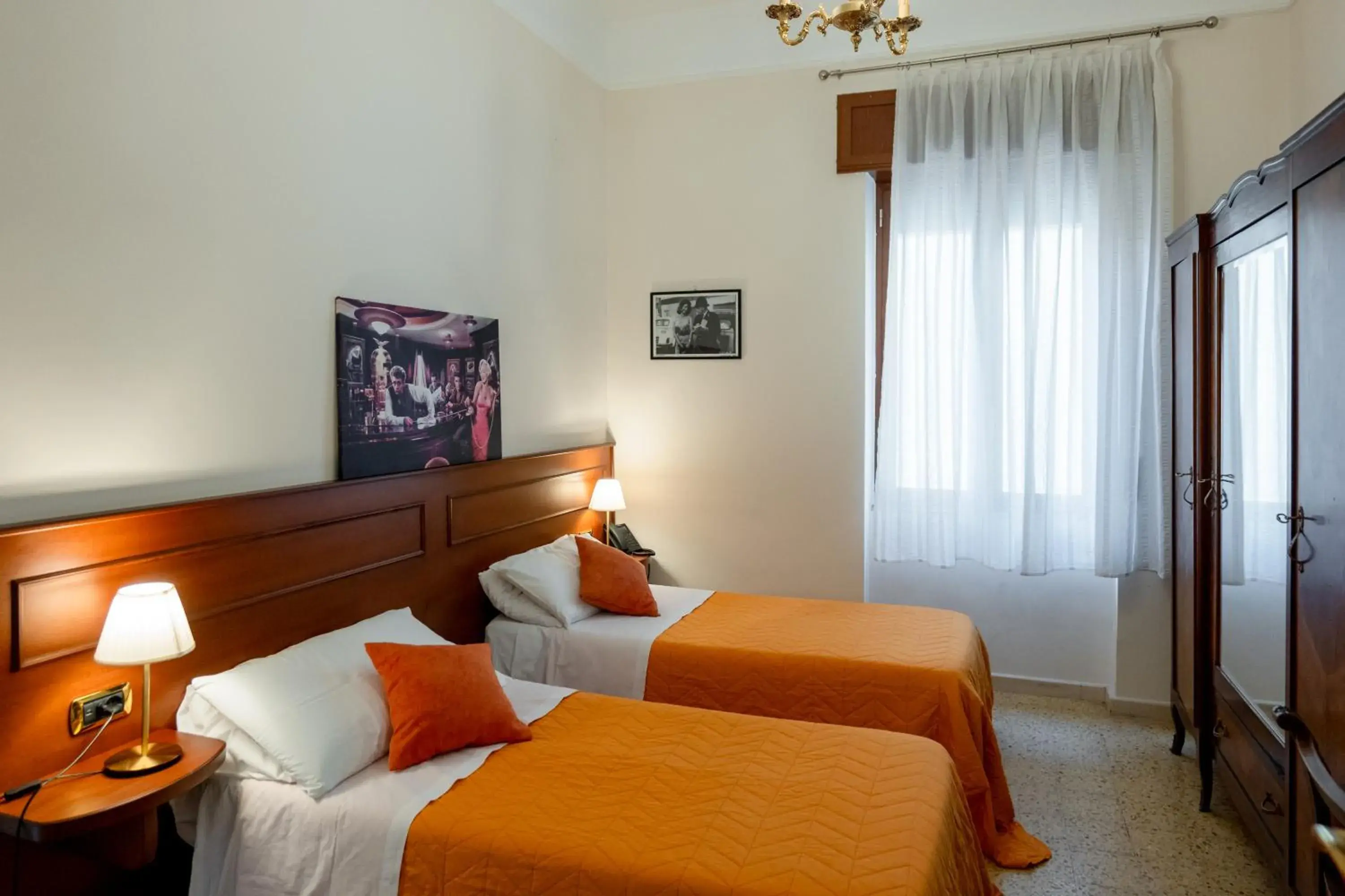 Twin Room with Private Bathroom in Vittoria Guest House Battipaglia Twin Room with Private Bathroom in Vittoria Guest House Battipaglia