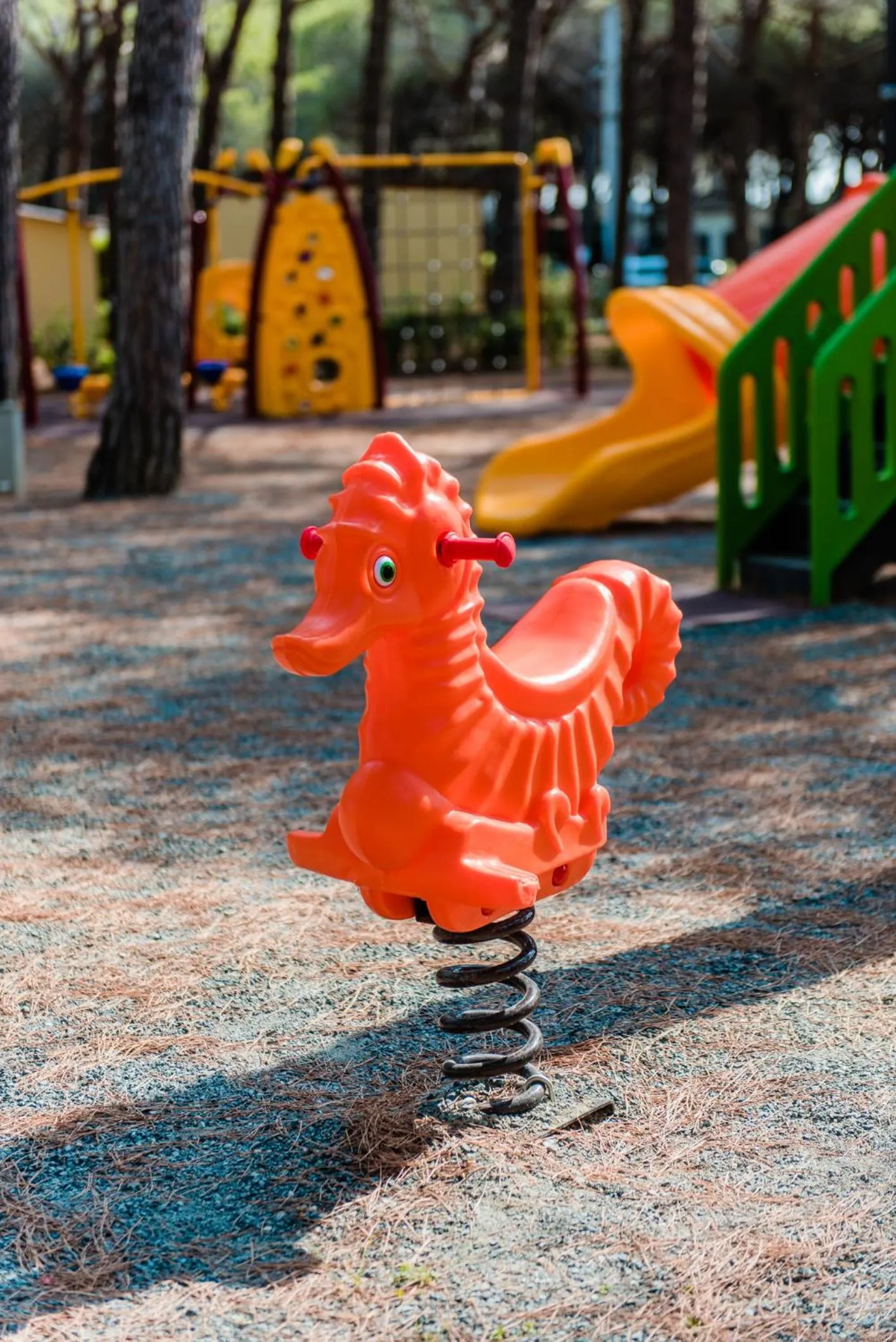Children play ground in Camping Arcobaleno