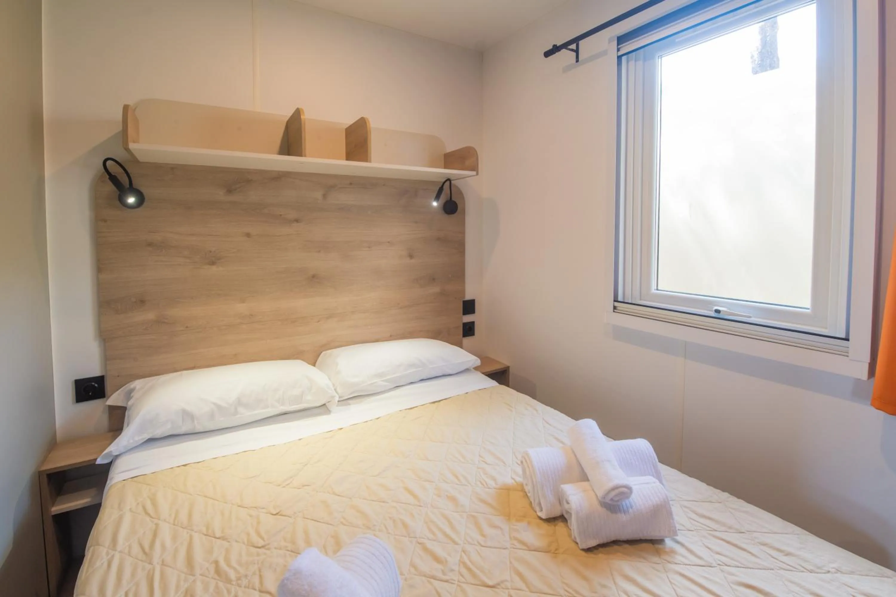 Bed in Camping Arcobaleno