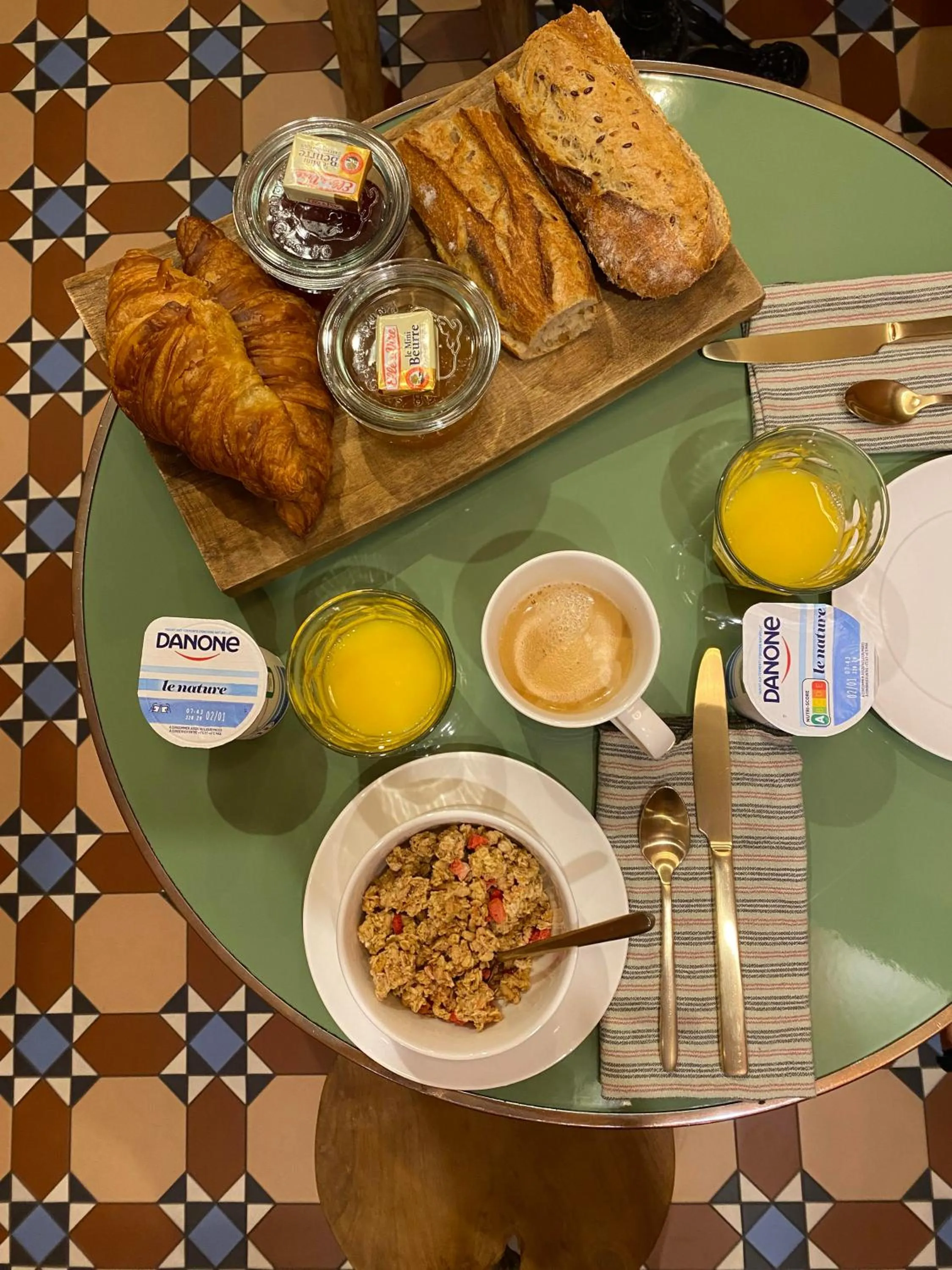 Breakfast in B&B L'Escapade Bordelaise