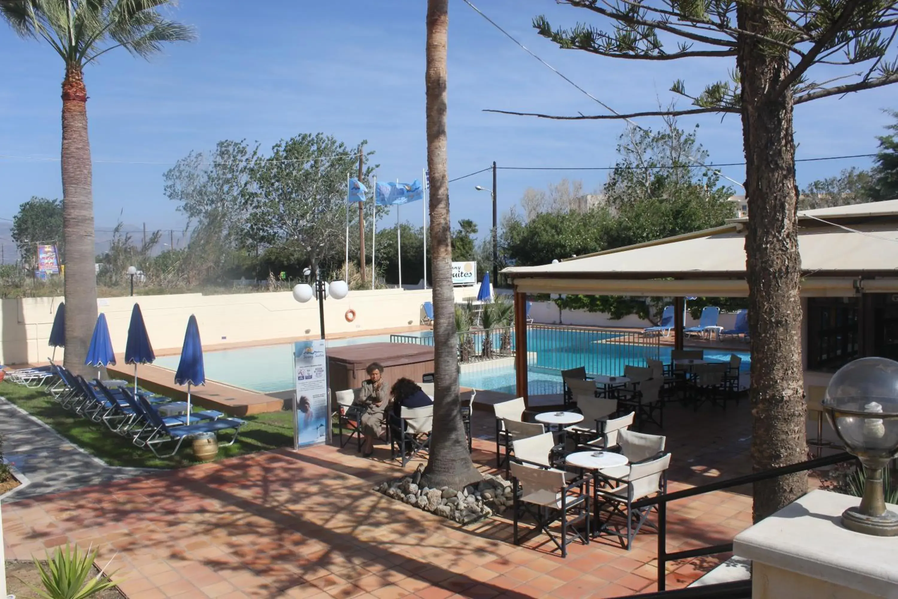 Facade/entrance in Sunny Suites Facade/entrance in Sunny Suites