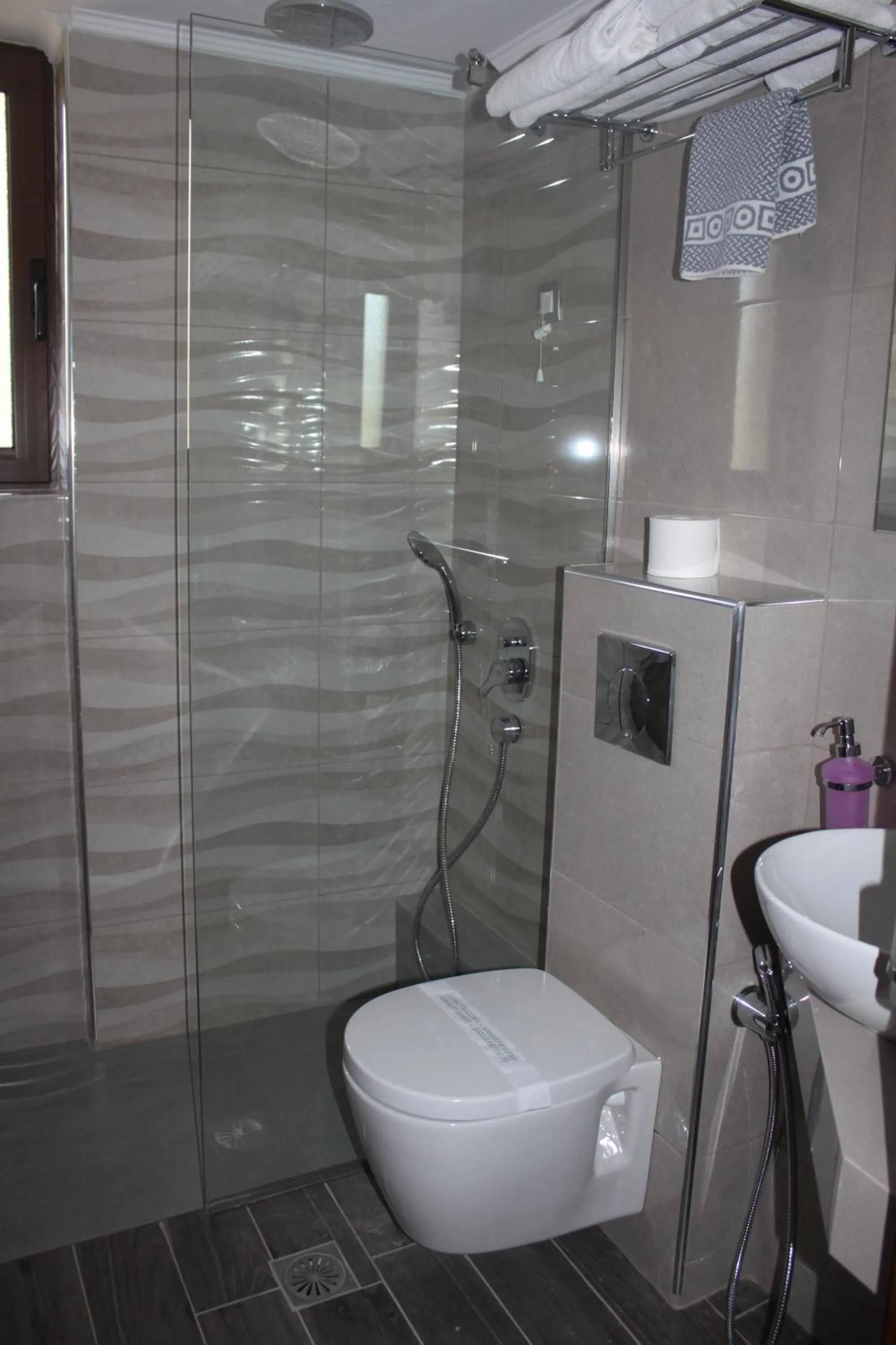 Shower in Sunny Suites