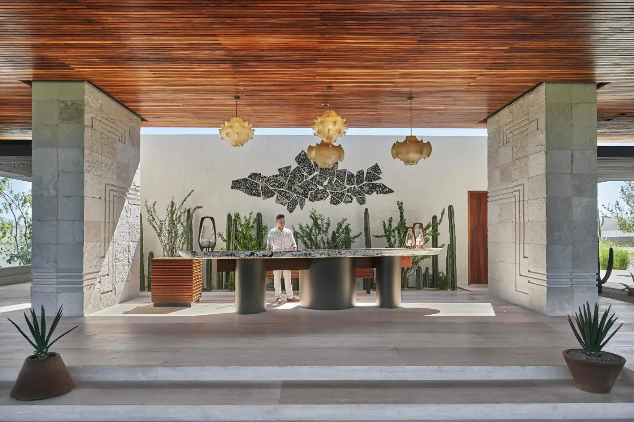 Lobby or reception in Four Seasons Resort Los Cabos Lobby or reception in Four Seasons Resort Los Cabos
