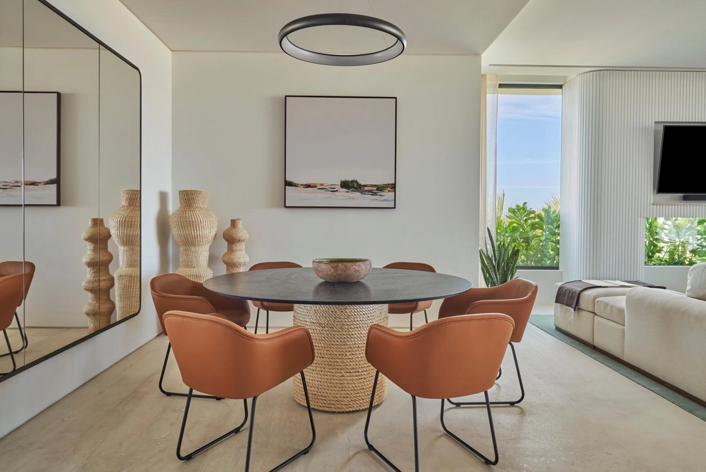 Dining area in Four Seasons Resort Los Cabos