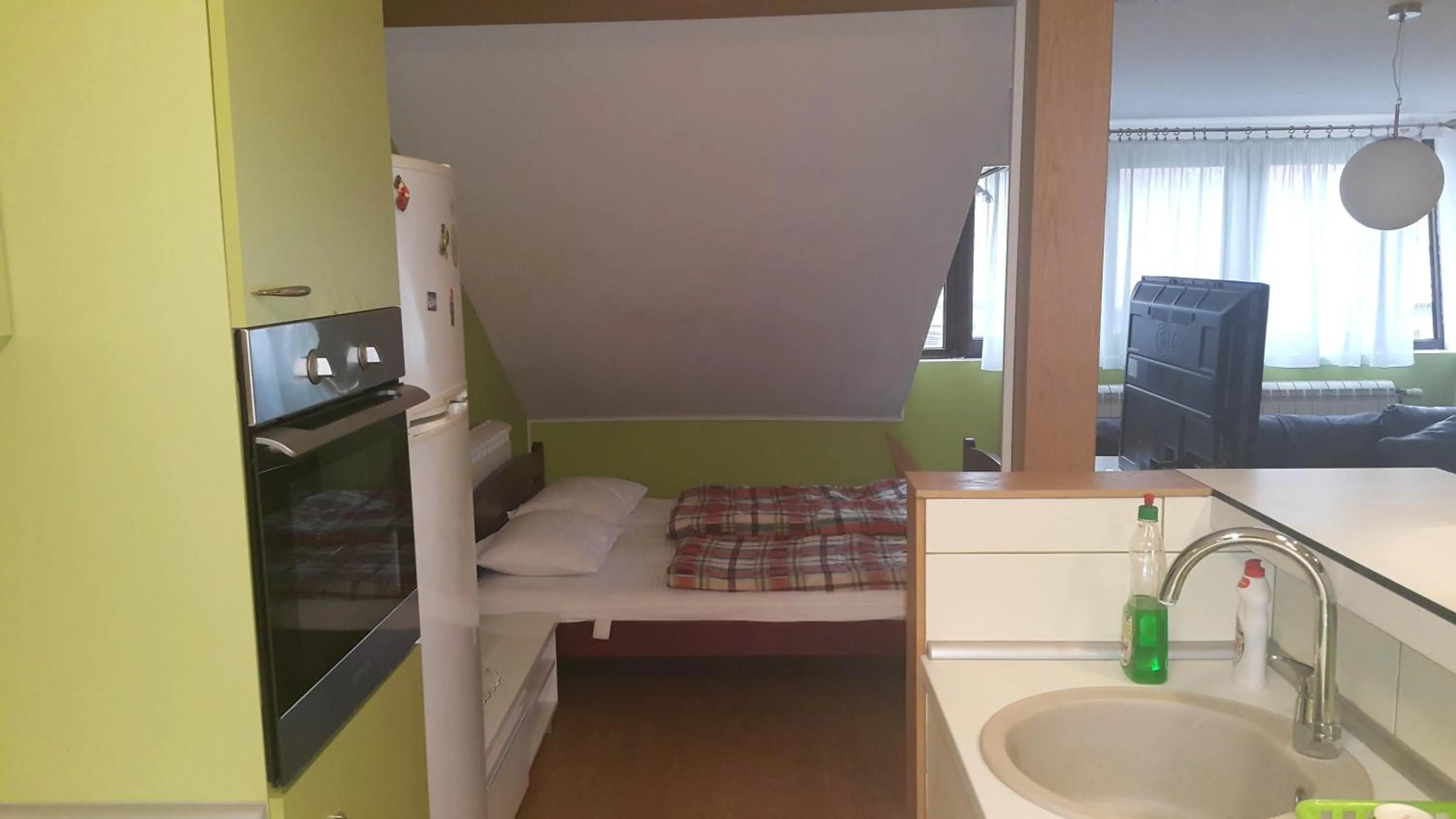 Bed in Guest House Boska