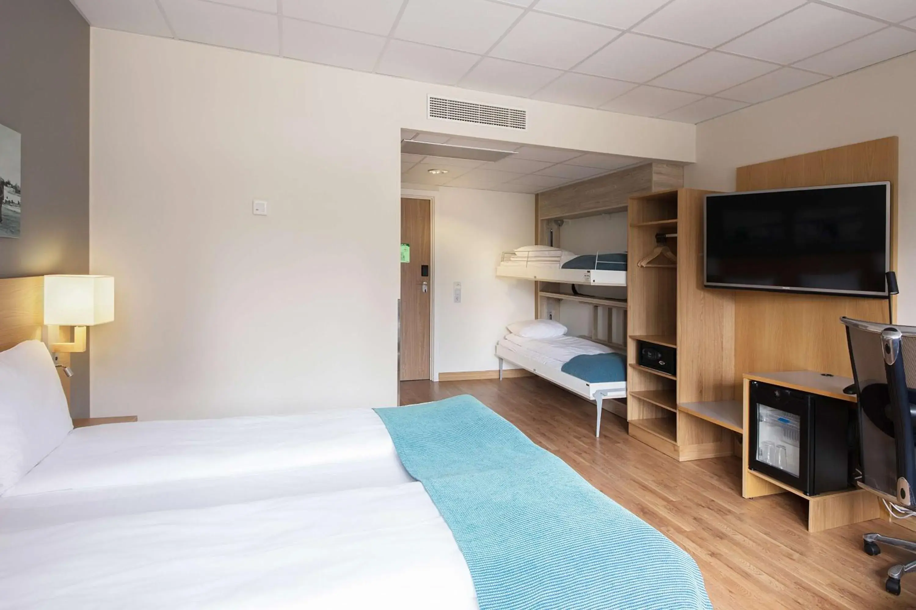 Bedroom, Bed in Scandic Asker Bedroom, Bed in Scandic Asker