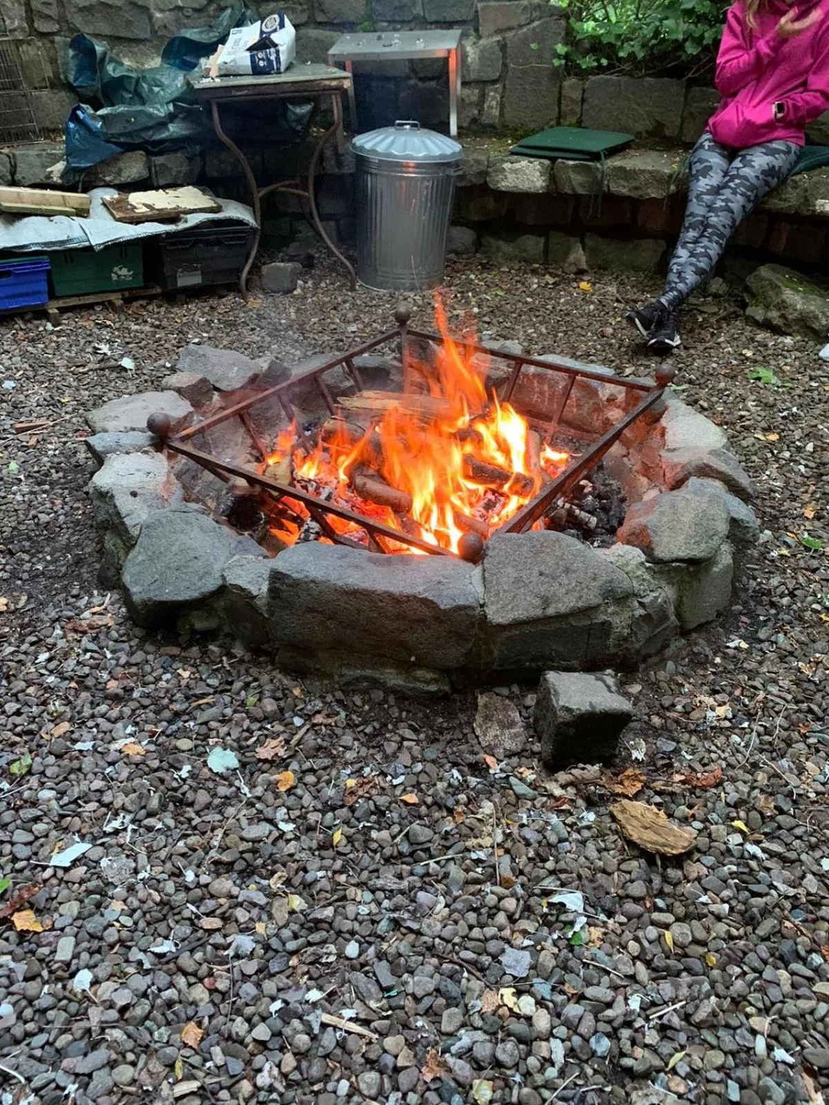 BBQ facilities in The West Highland Way Pitches