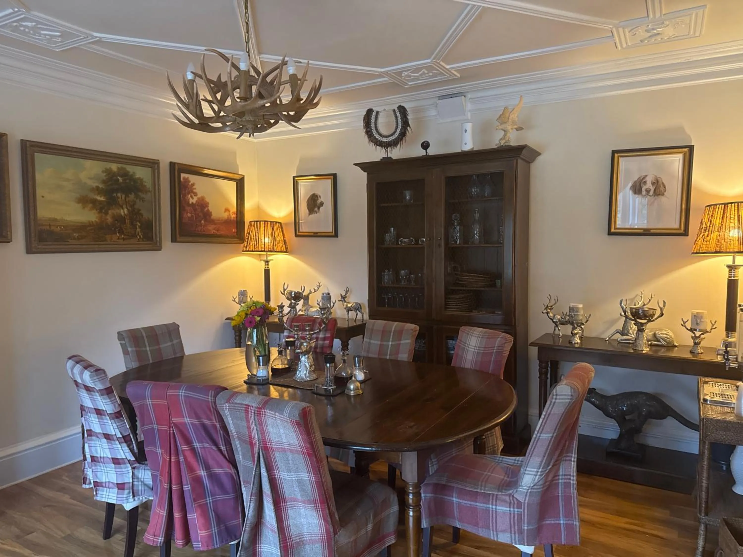 Dining area in The West Highland Way Pitches