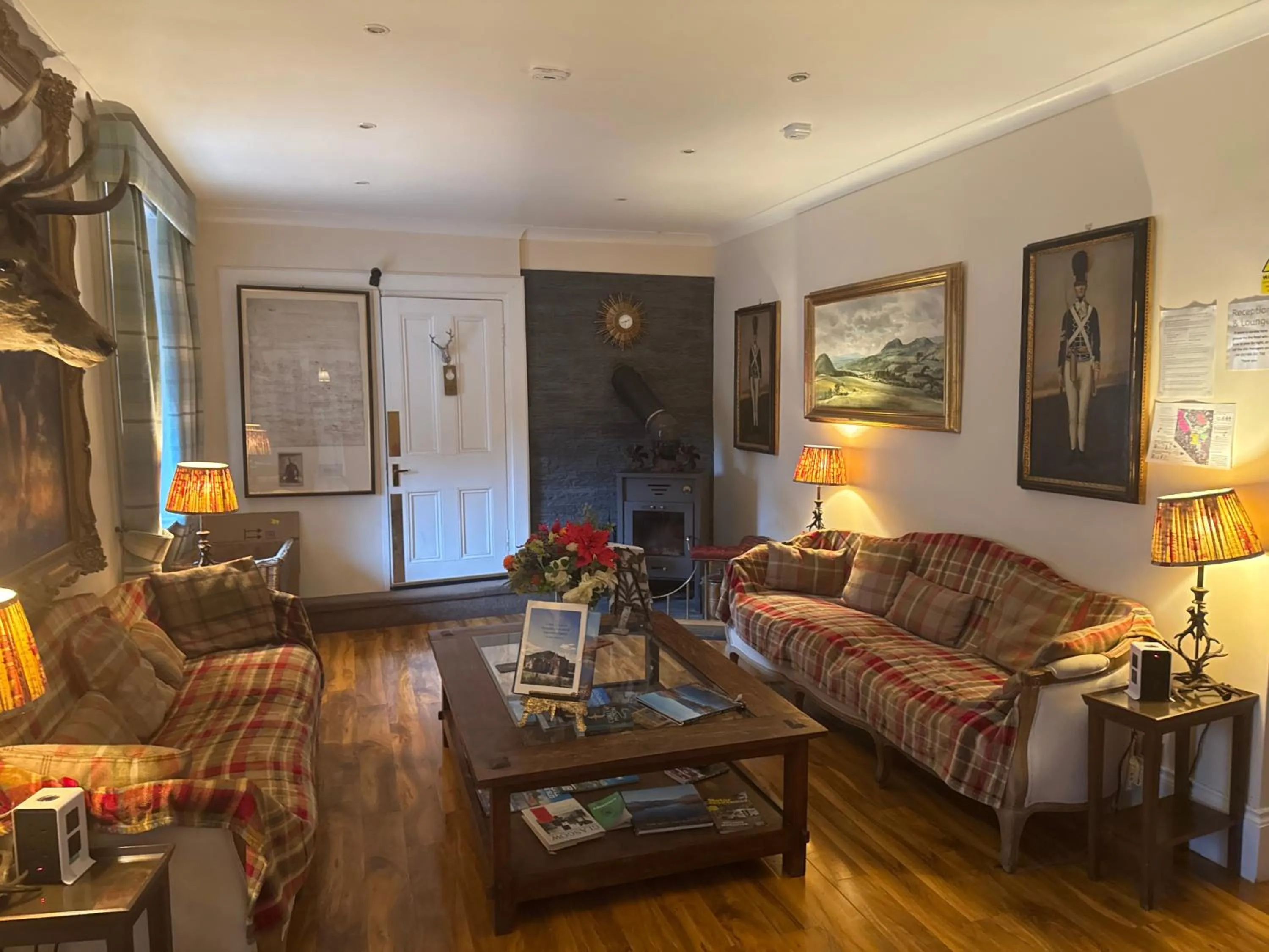 Living room in The West Highland Way Pitches