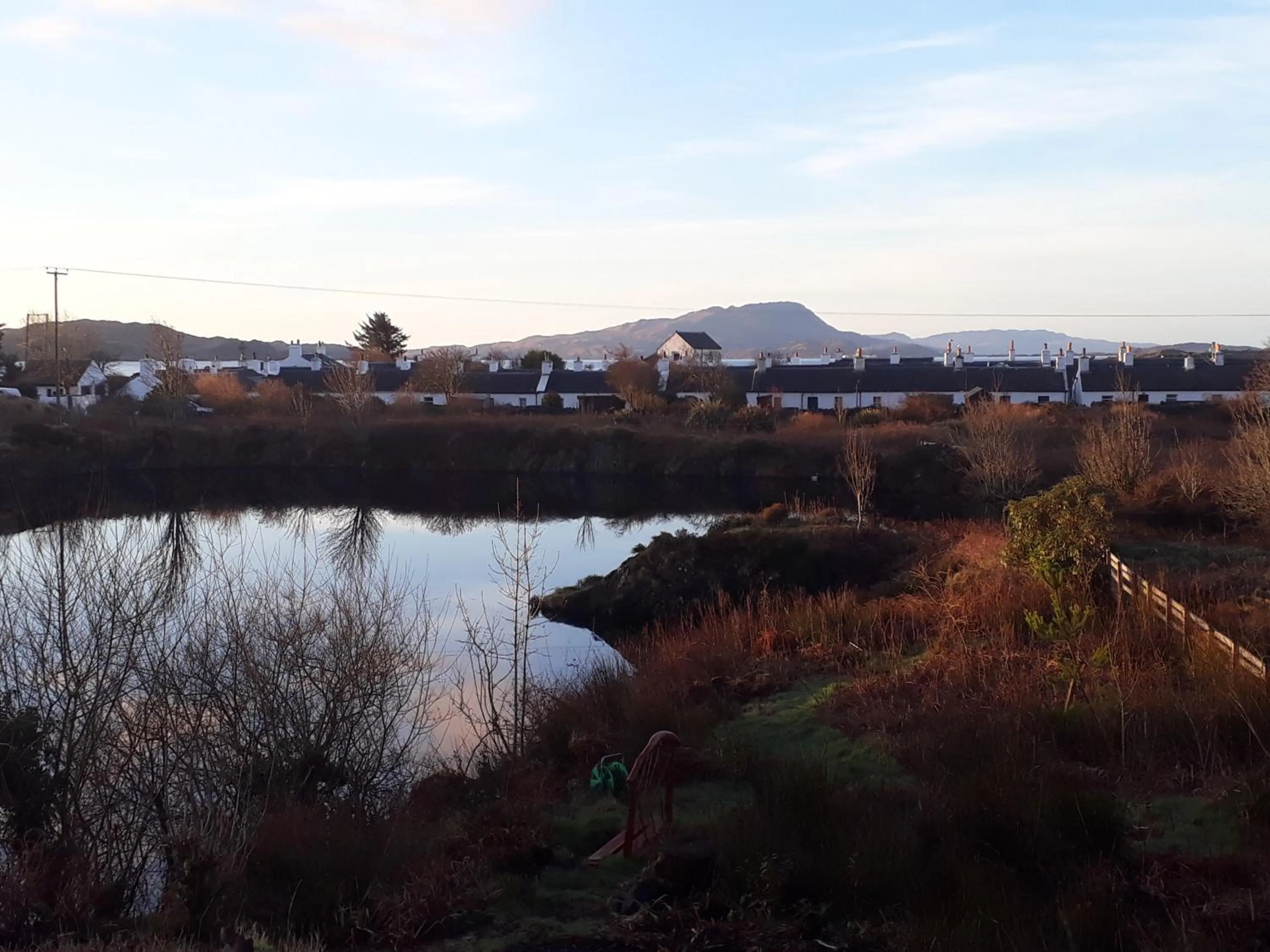 Natural landscape in Garragh Mhor