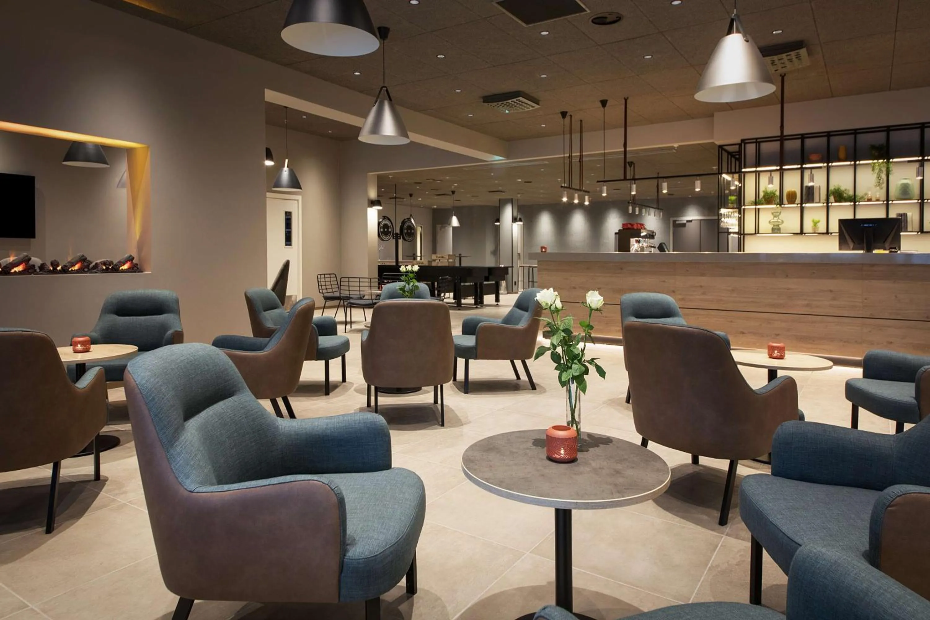 Lobby or reception in Scandic Kokstad