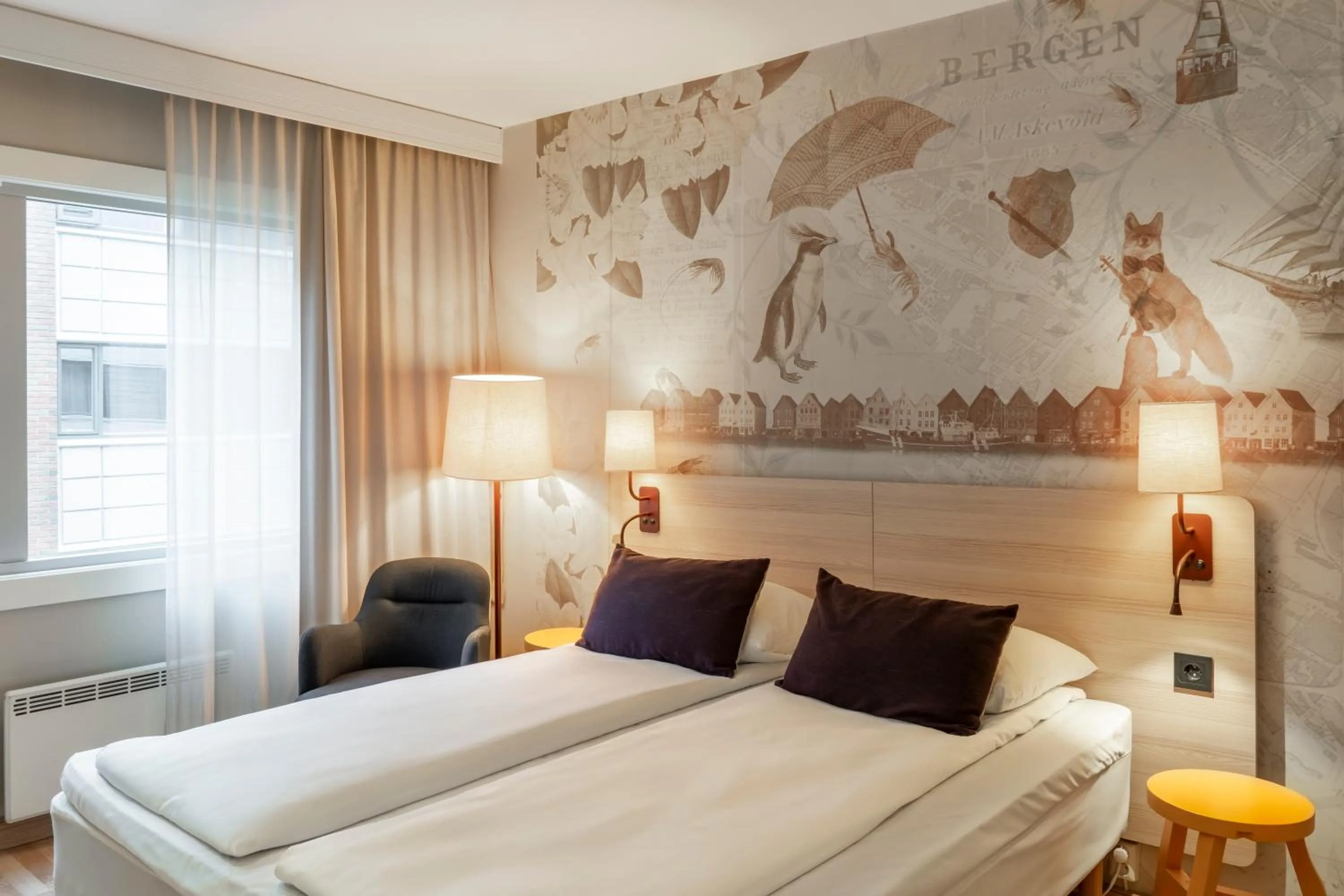 Bed in Scandic Kokstad