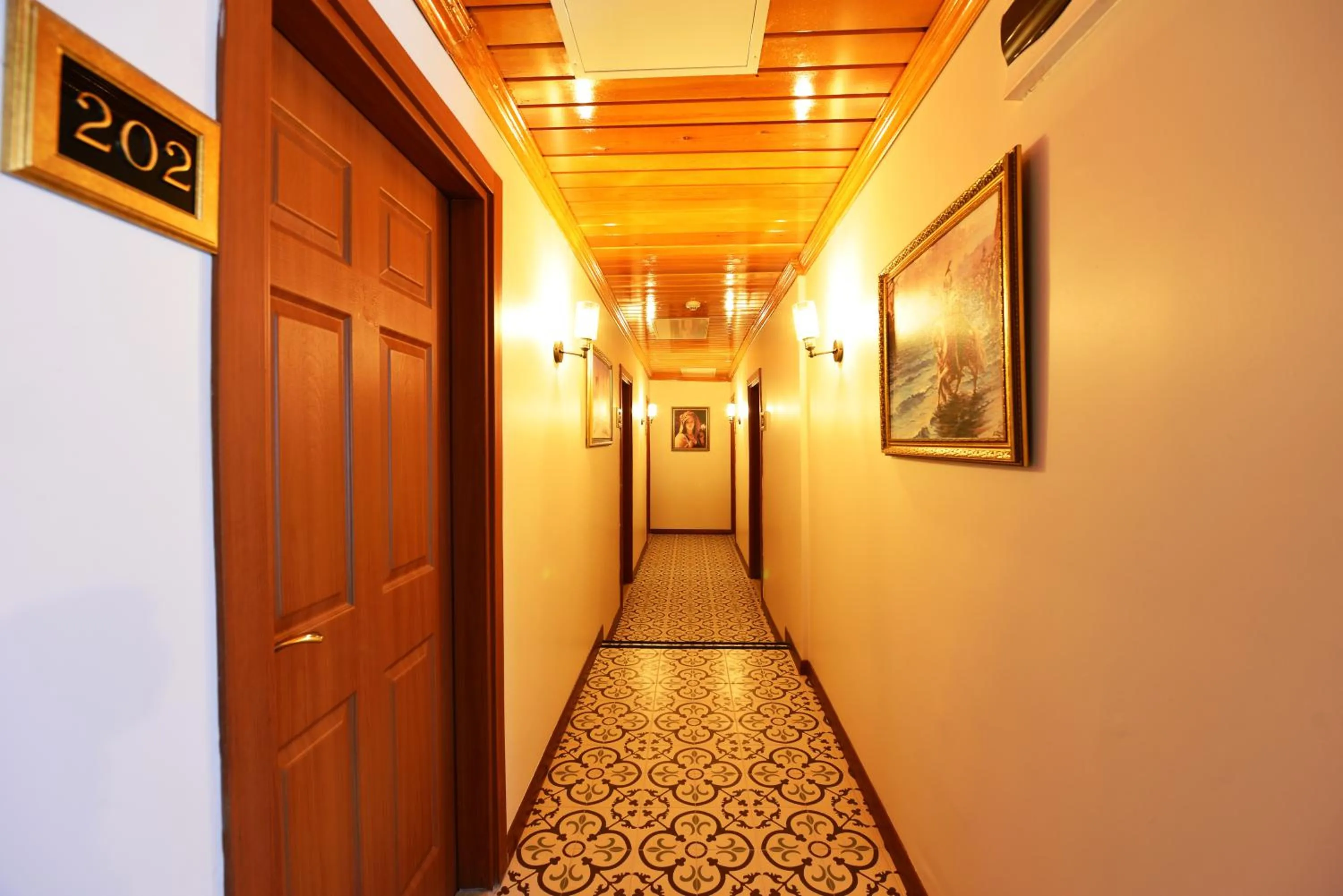 Decorative detail in Elyka Hotel