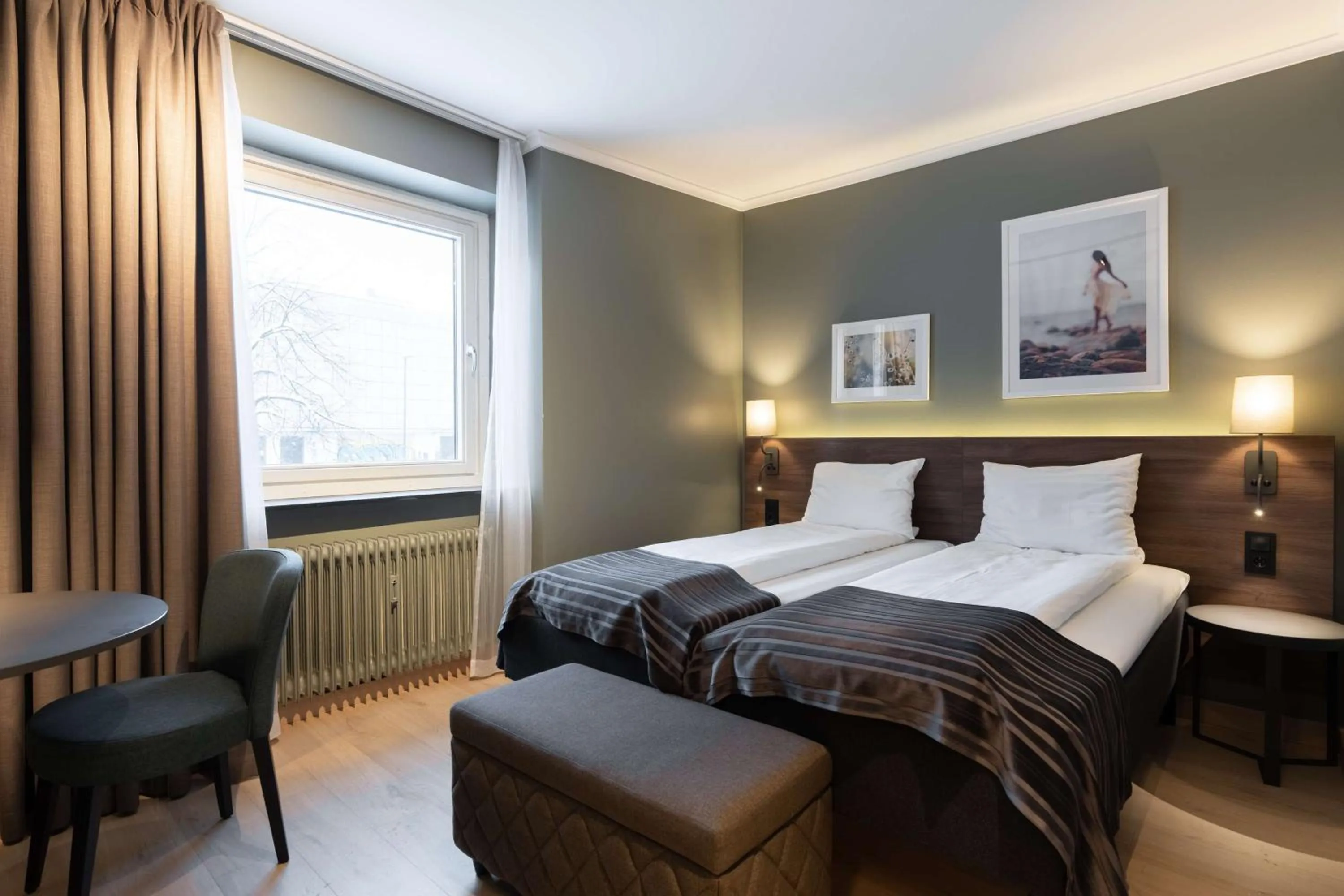 Bedroom, Bed in Scandic Bergen City