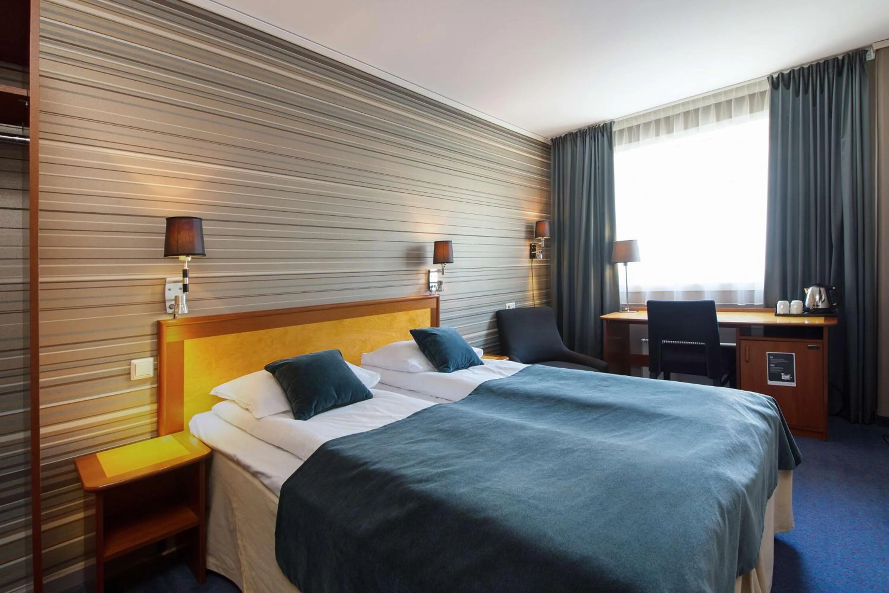 Bedroom, Bed in Scandic Bergen City