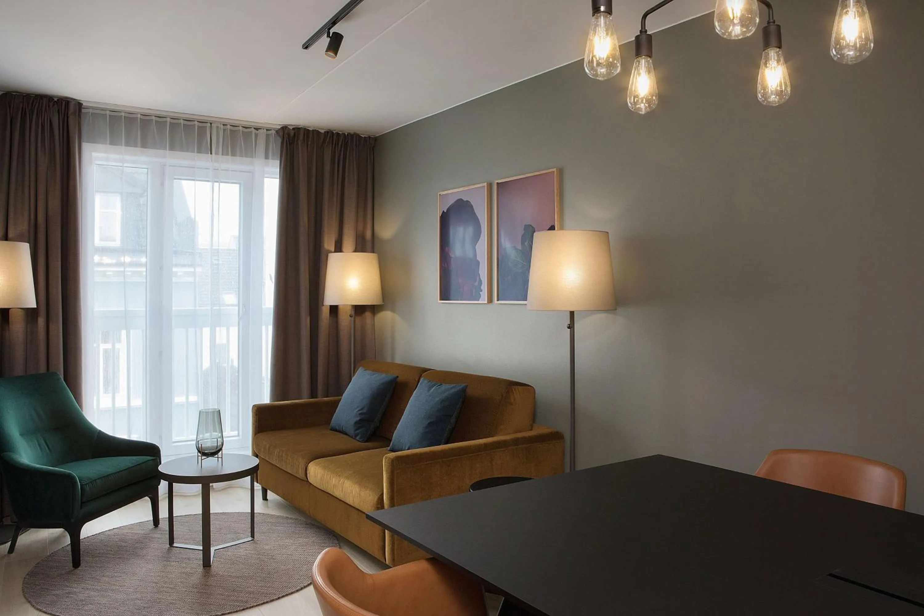 Bedroom in Scandic Bergen City