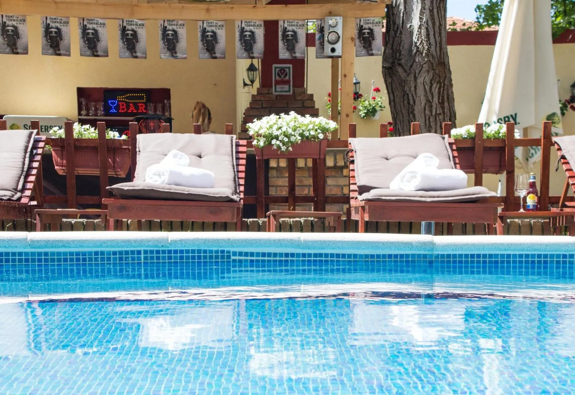 Garden in Villa Mystique