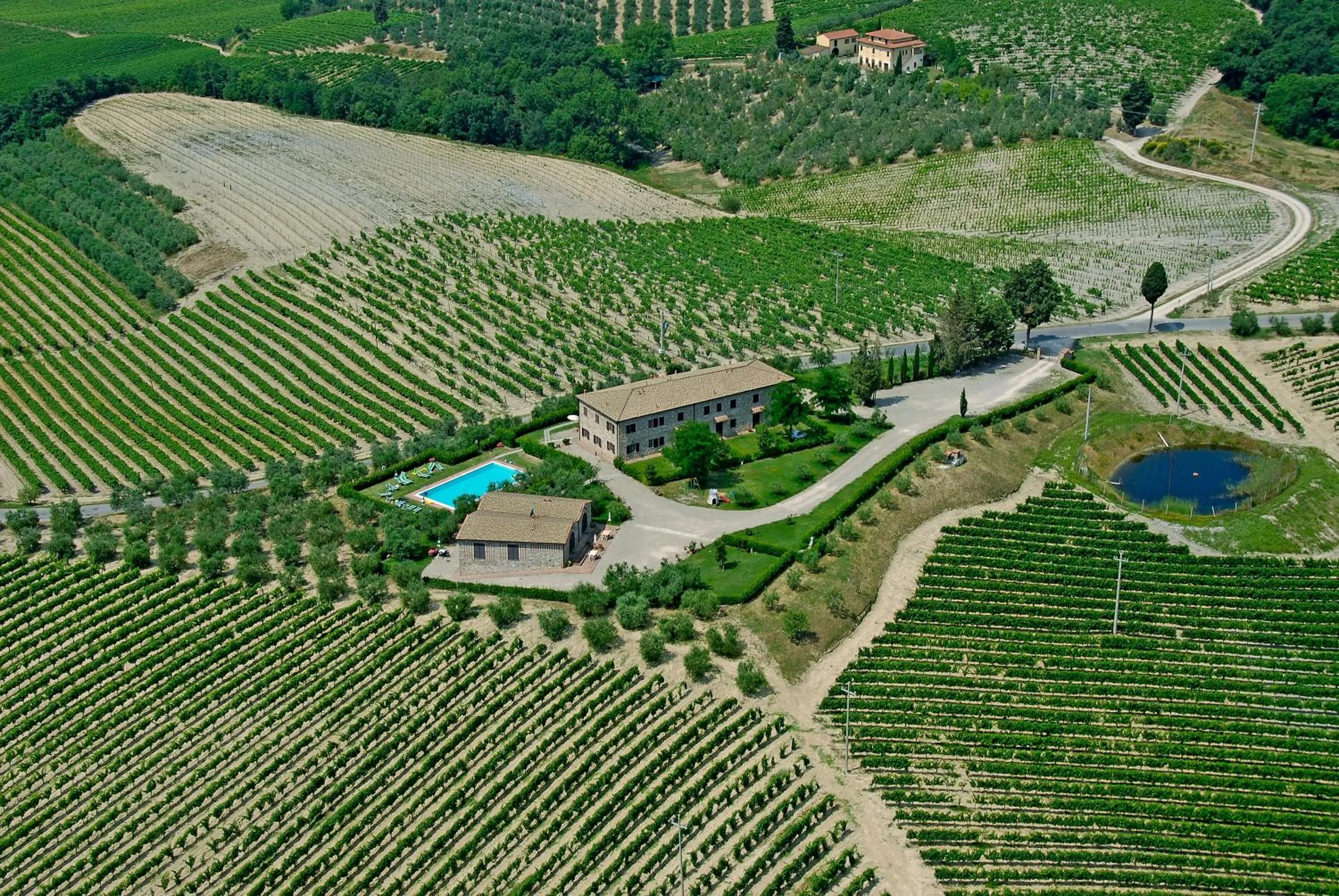 Bird's eye view in Agriturismo Macinatico