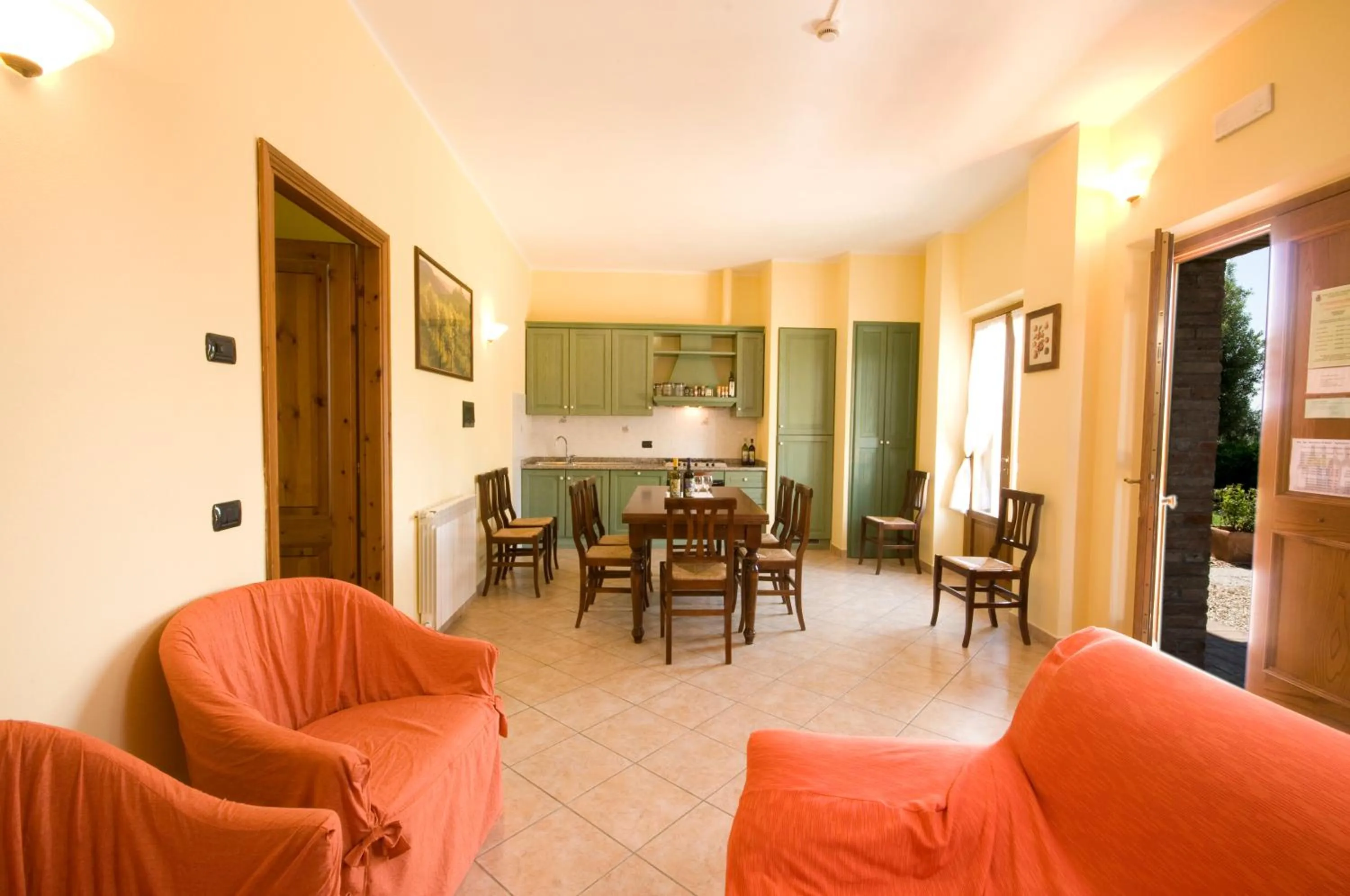Kitchen or kitchenette in Agriturismo Macinatico