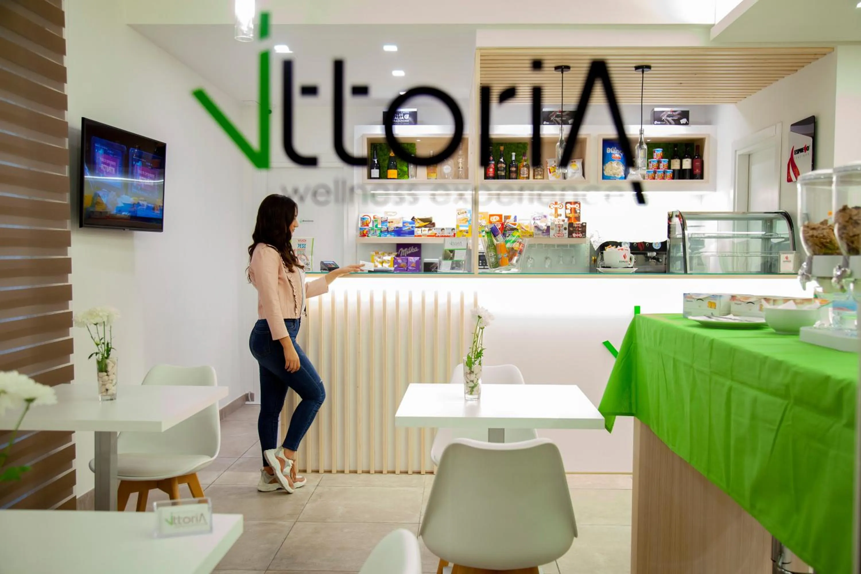 Lobby or reception in Vittoria Wellness