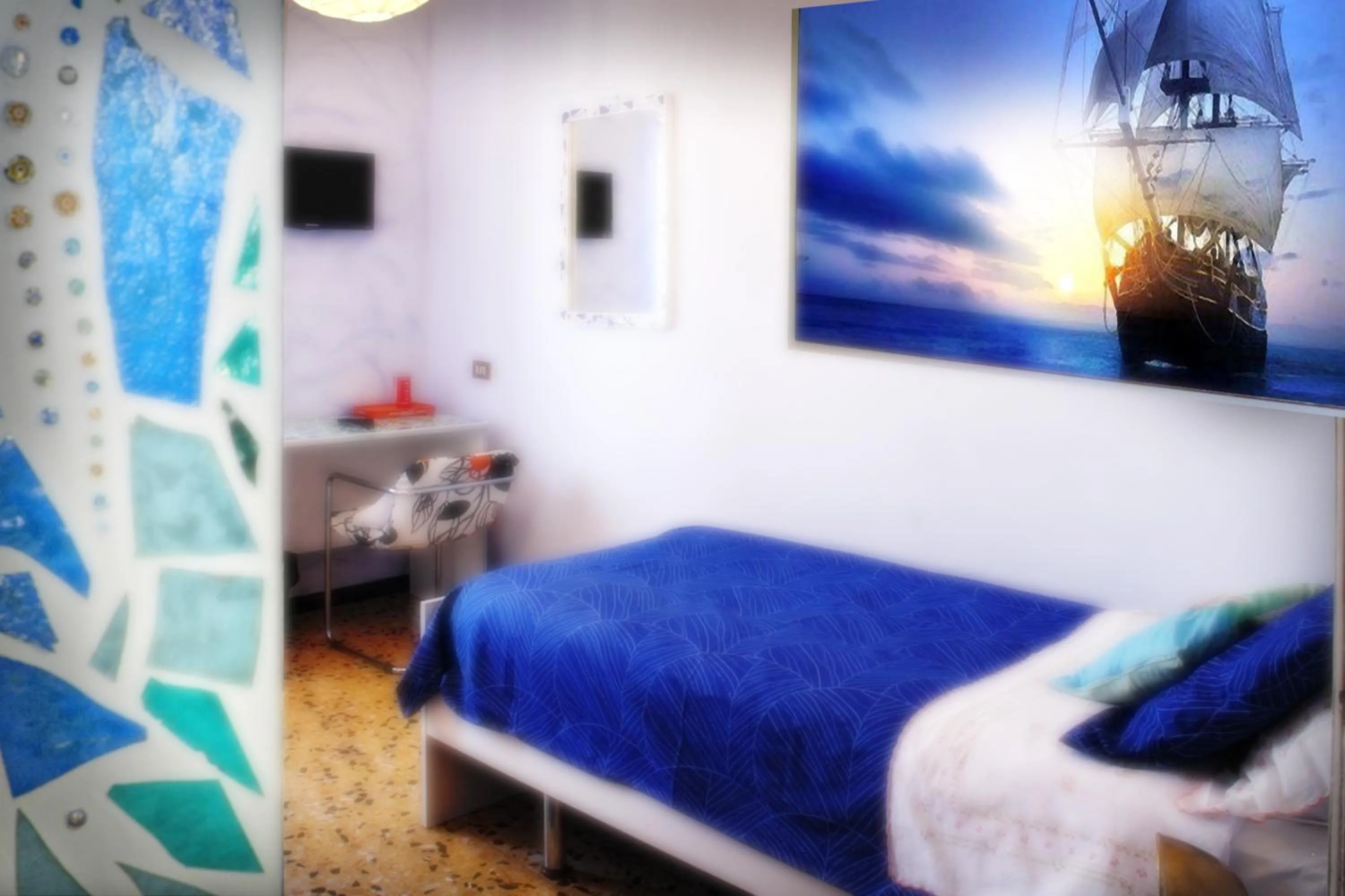 Bedroom in B&B Le Terrazze Fermo