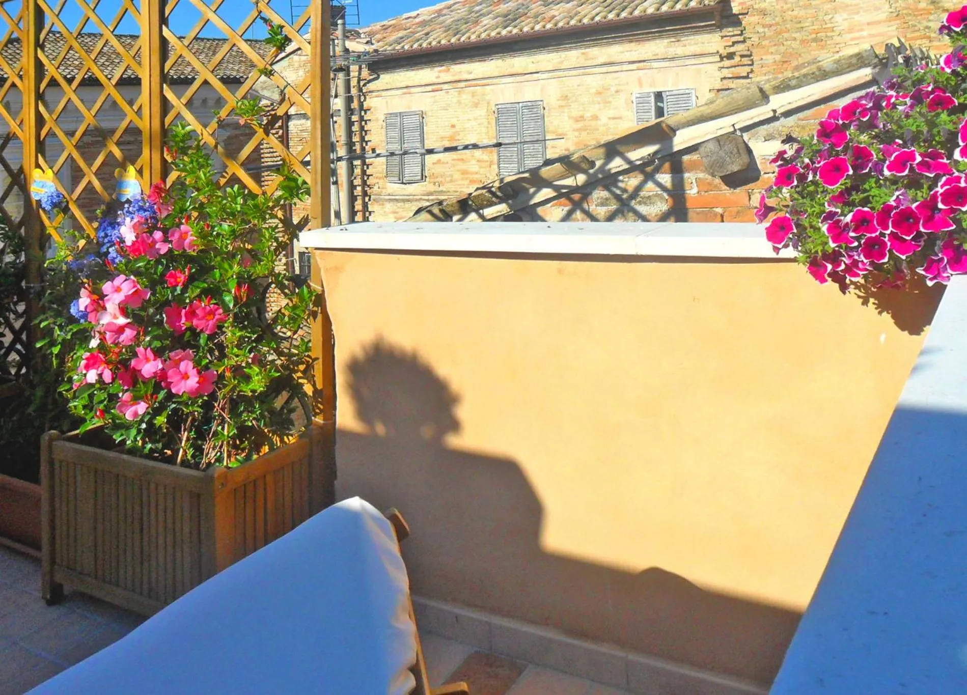 Balcony/Terrace in B&B Le Terrazze Fermo