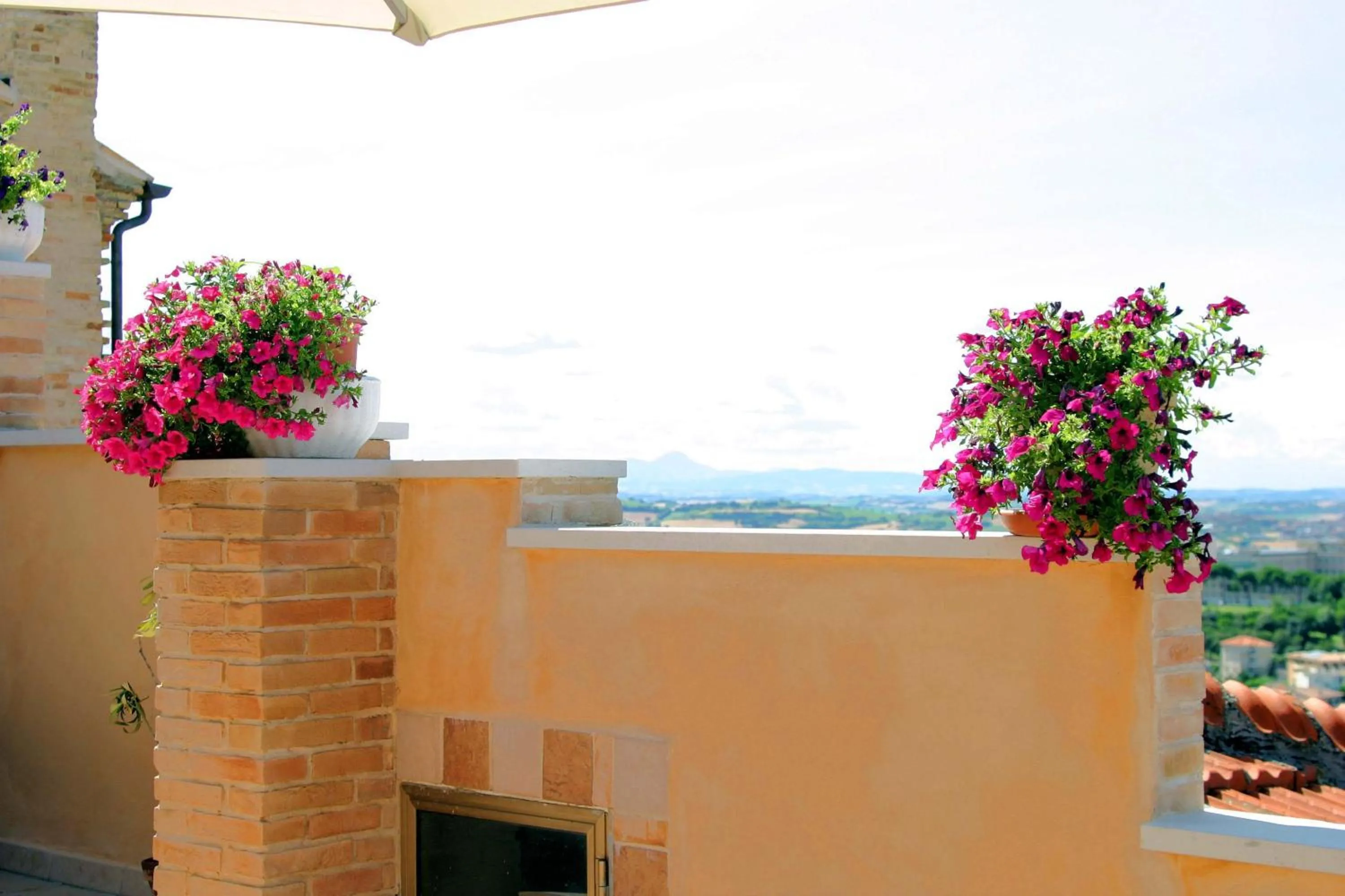 Balcony/Terrace in B&B Le Terrazze Fermo