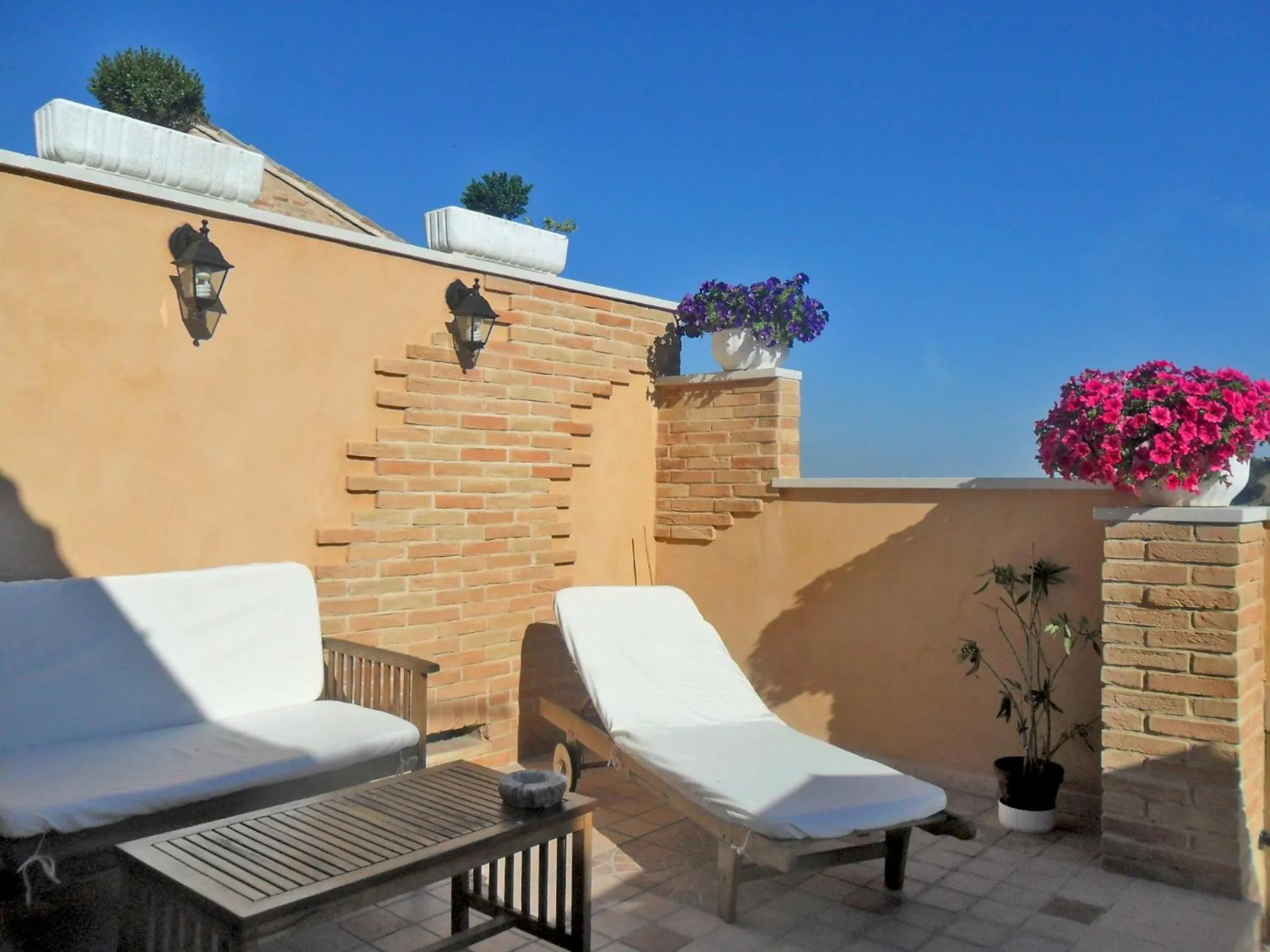 Solarium in B&B Le Terrazze Fermo