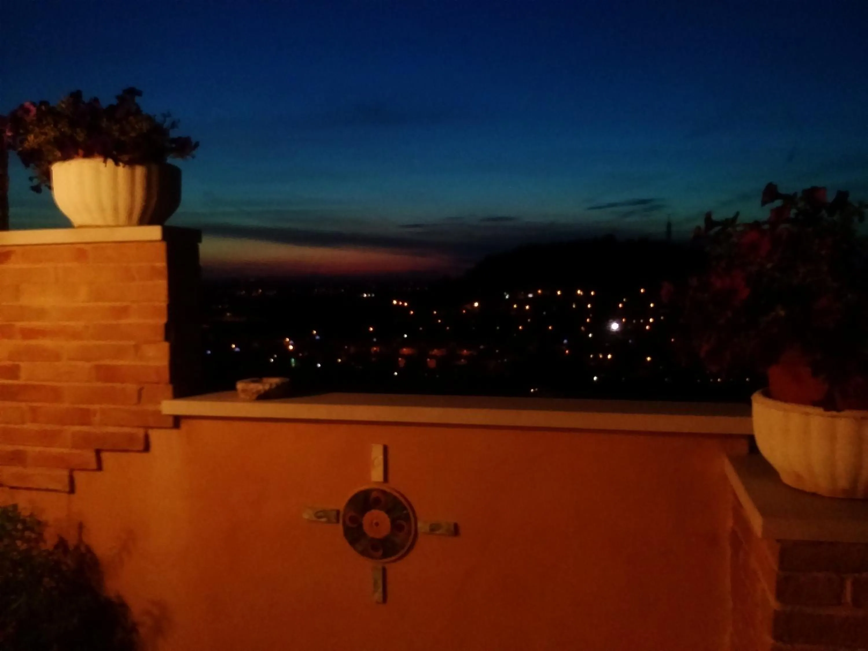 Balcony/Terrace in B&B Le Terrazze Fermo