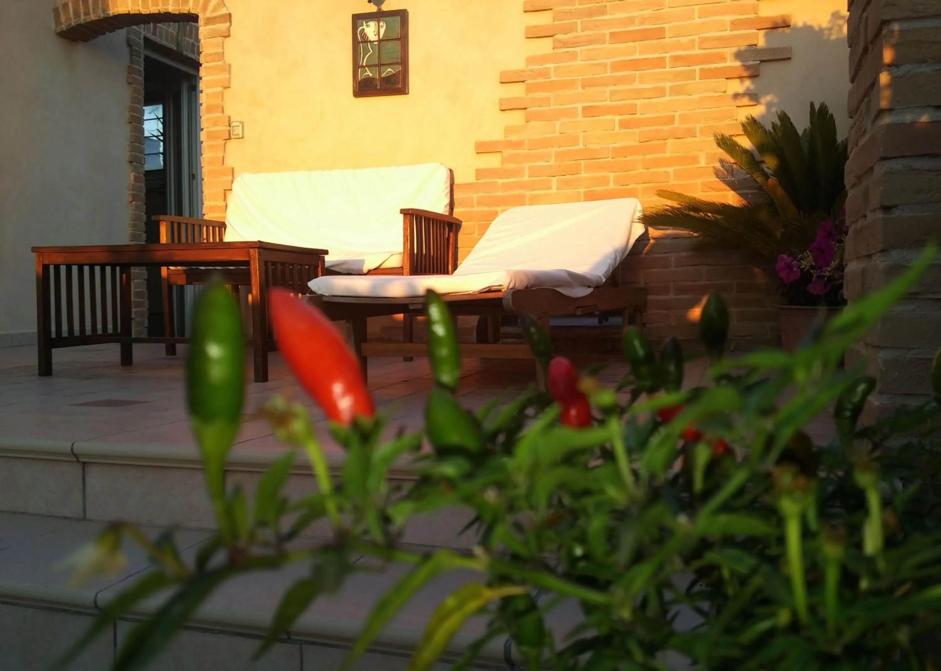 Balcony/Terrace in B&B Le Terrazze Fermo