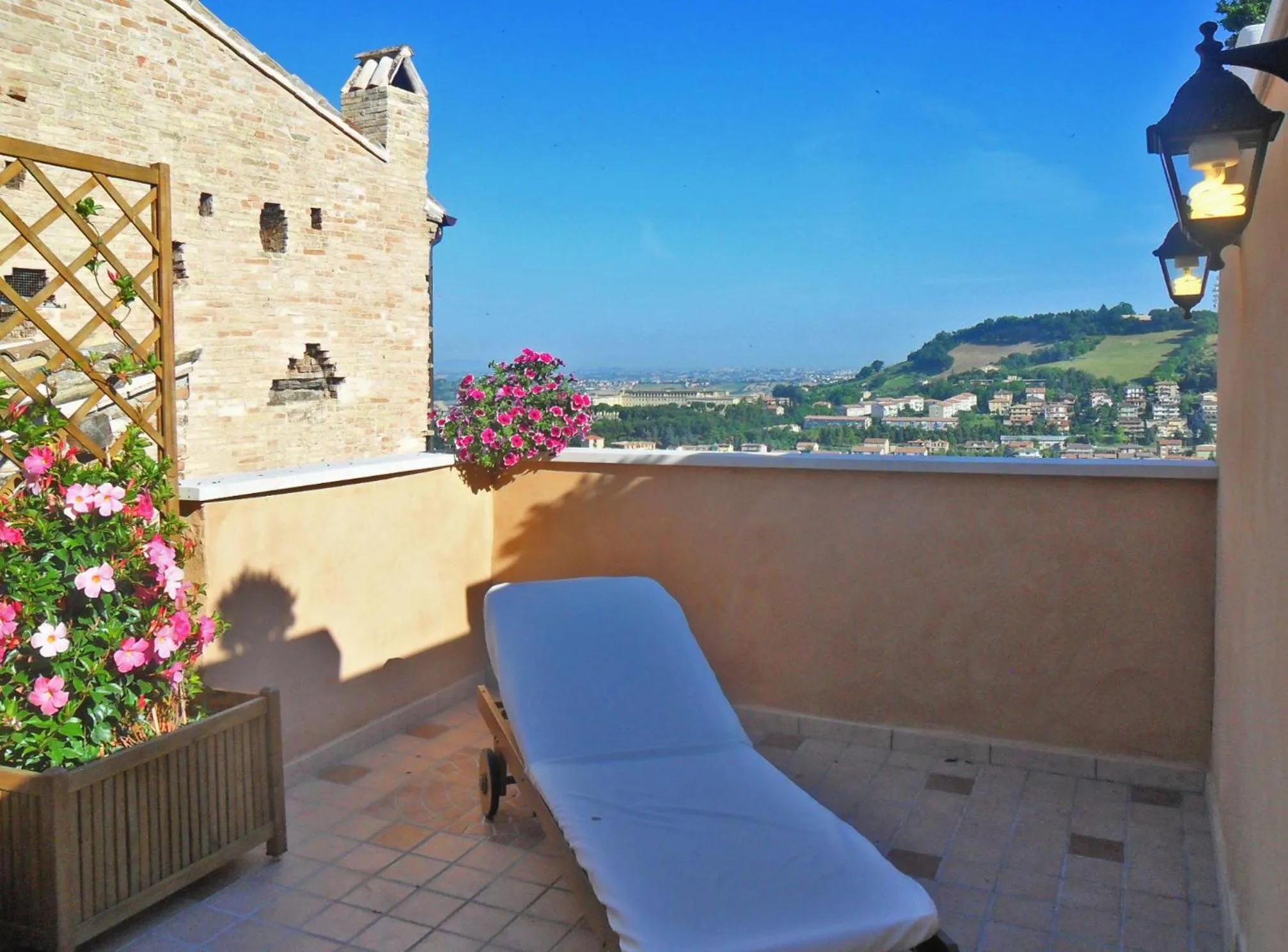 Solarium in B&B Le Terrazze Fermo