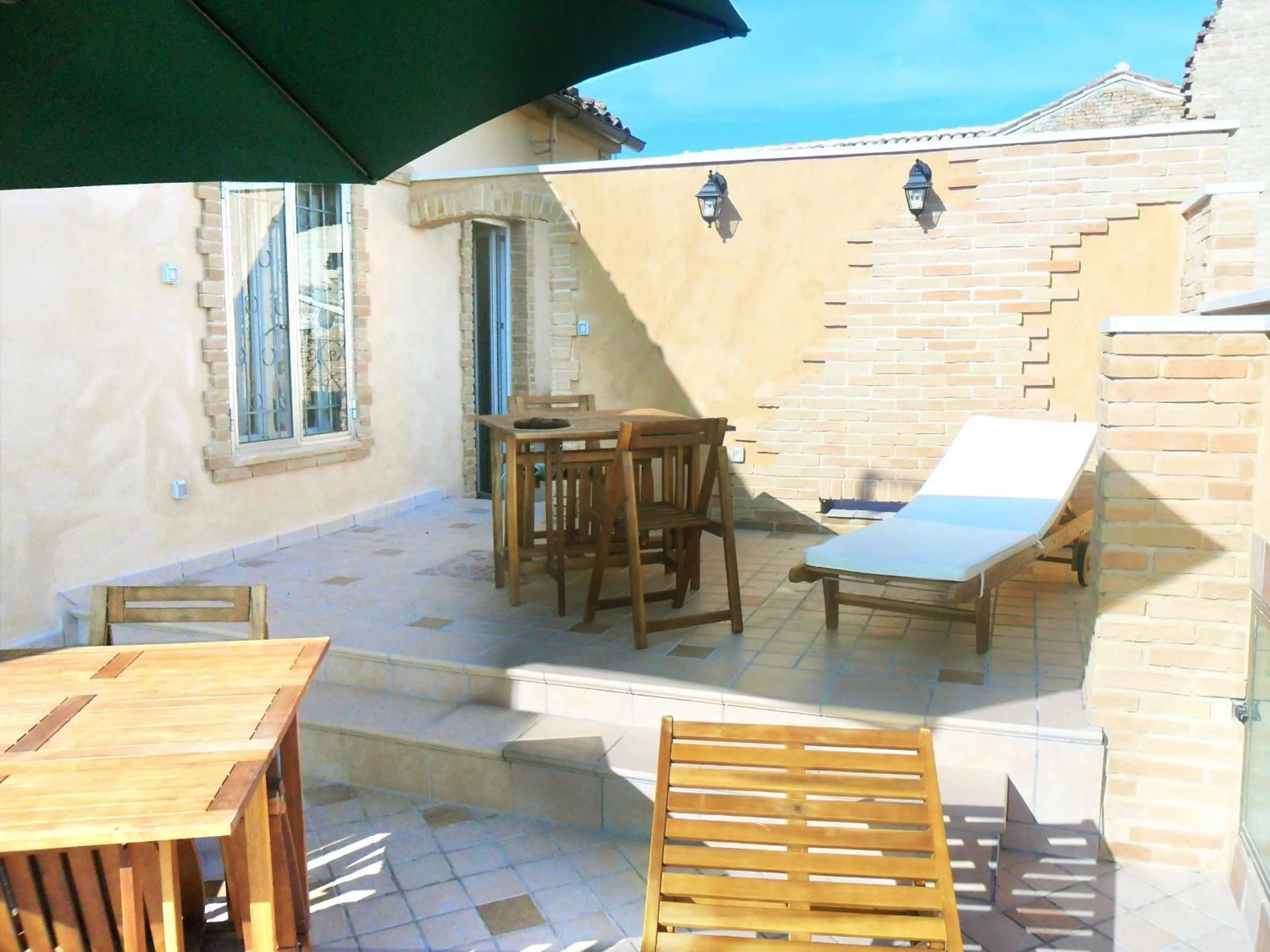 Solarium in B&B Le Terrazze Fermo