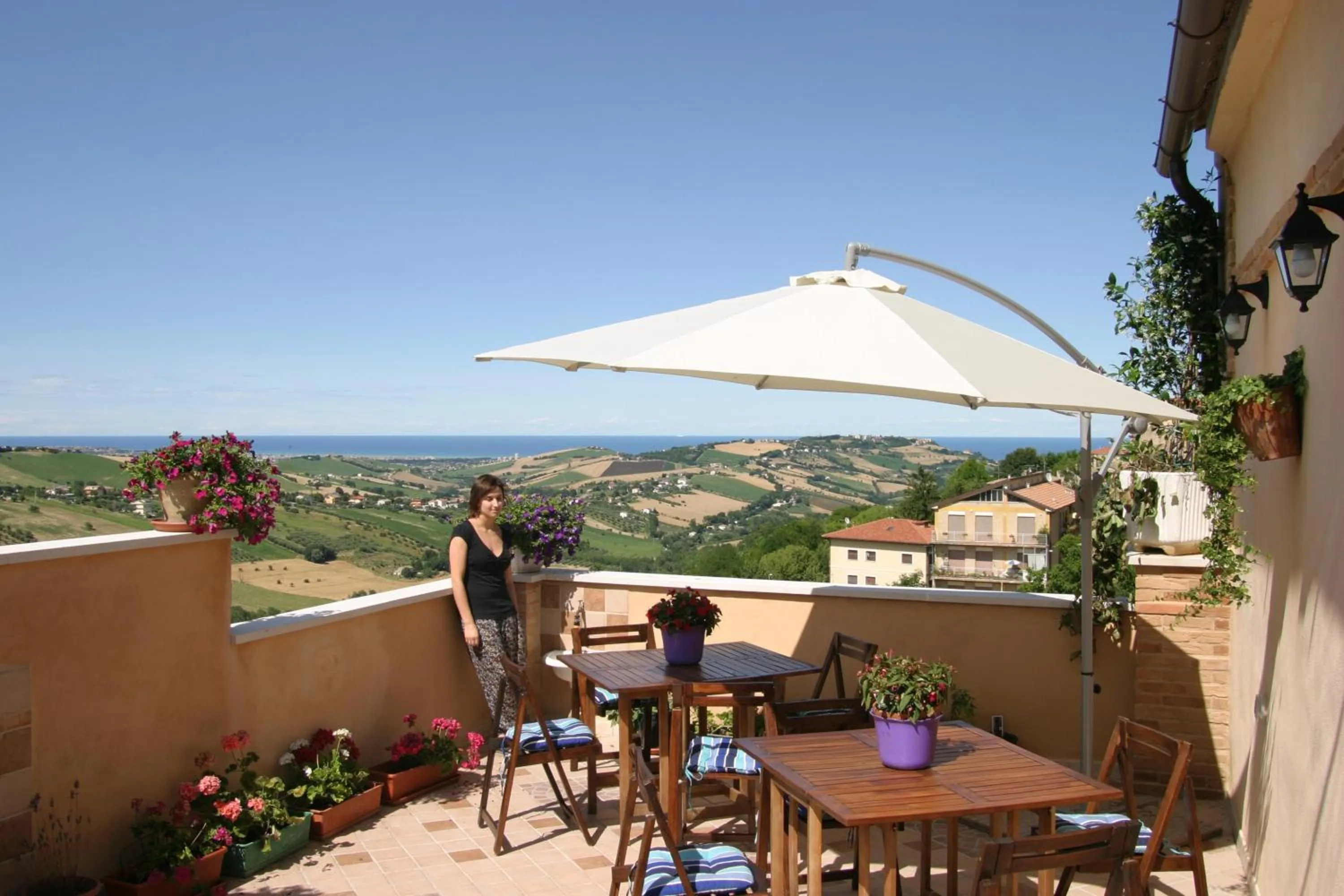 Spring in B&B Le Terrazze Fermo