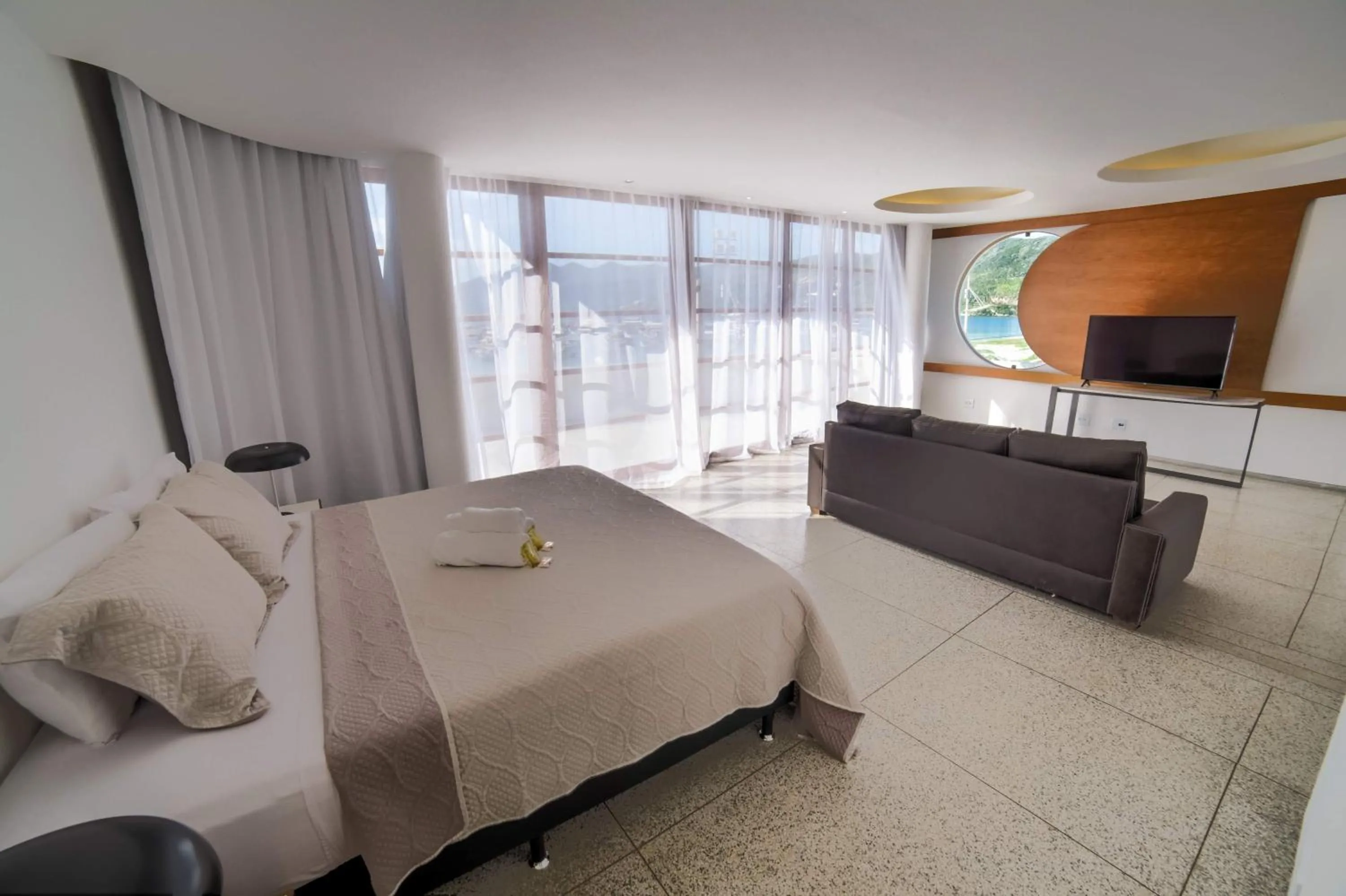 Bed in Orlanova Boutique Hotel