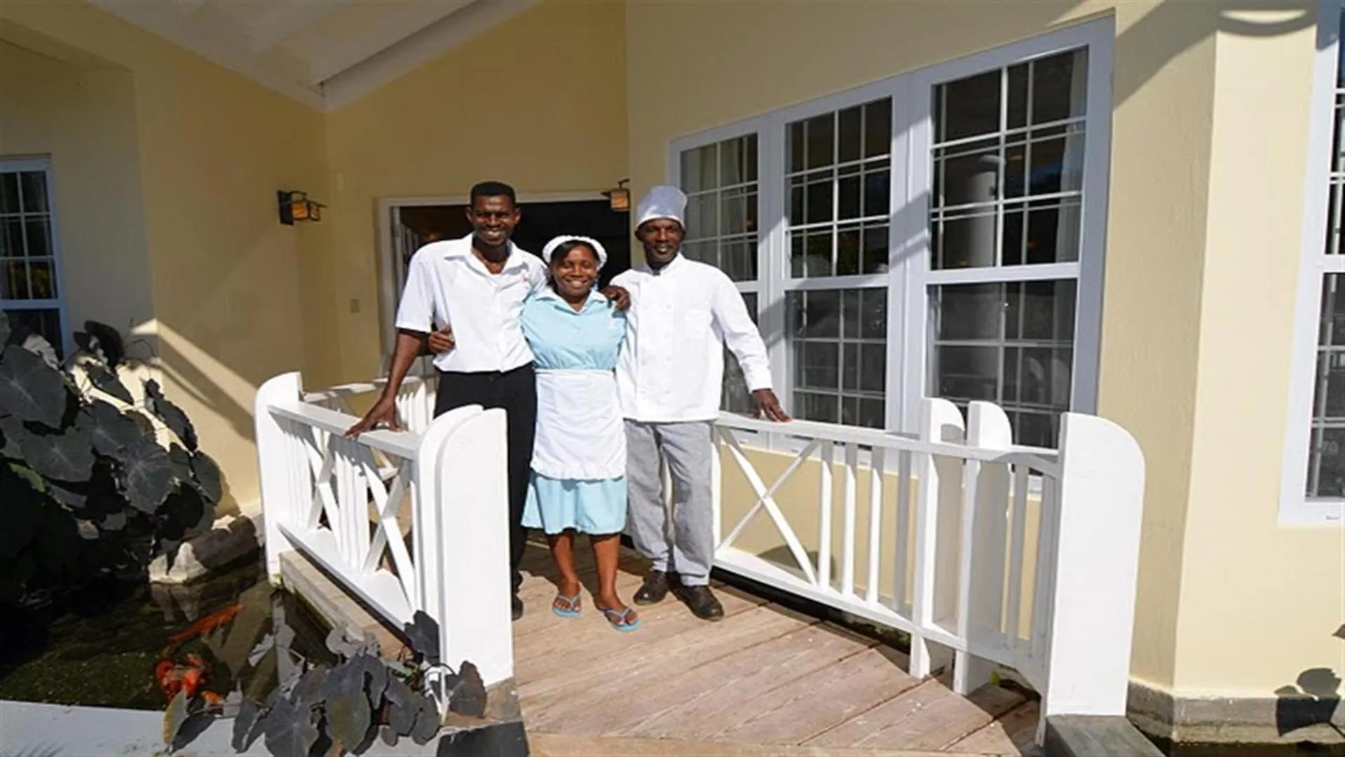 Staff in Spicy Hill Villa