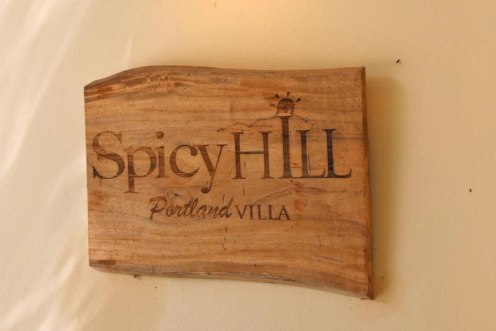 Logo/Certificate/Sign in Spicy Hill Villa