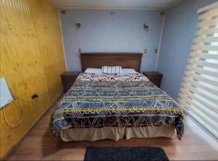 Bed in Hospedaje Valencia