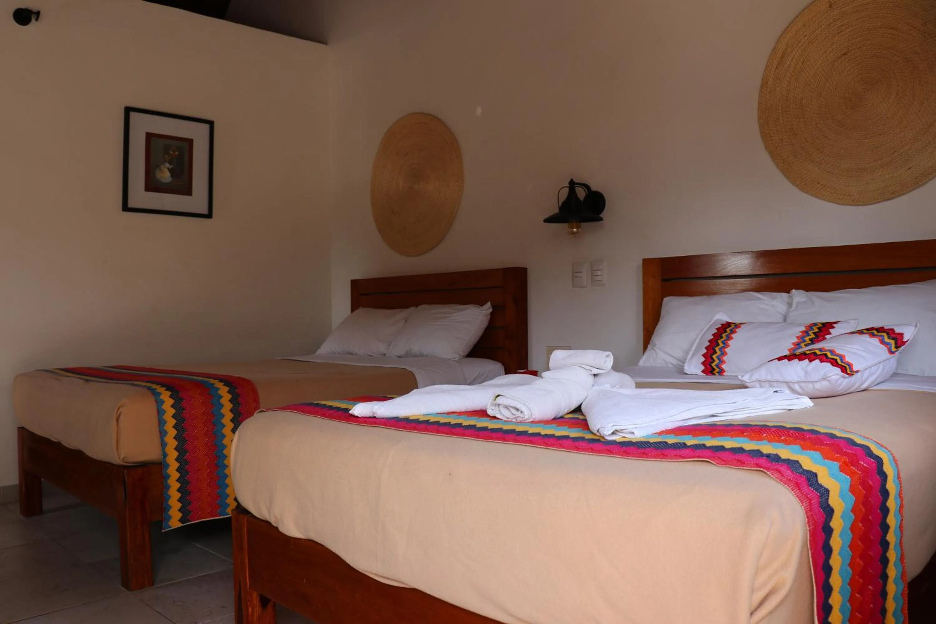 Bed in Poza Clara Sanctuary