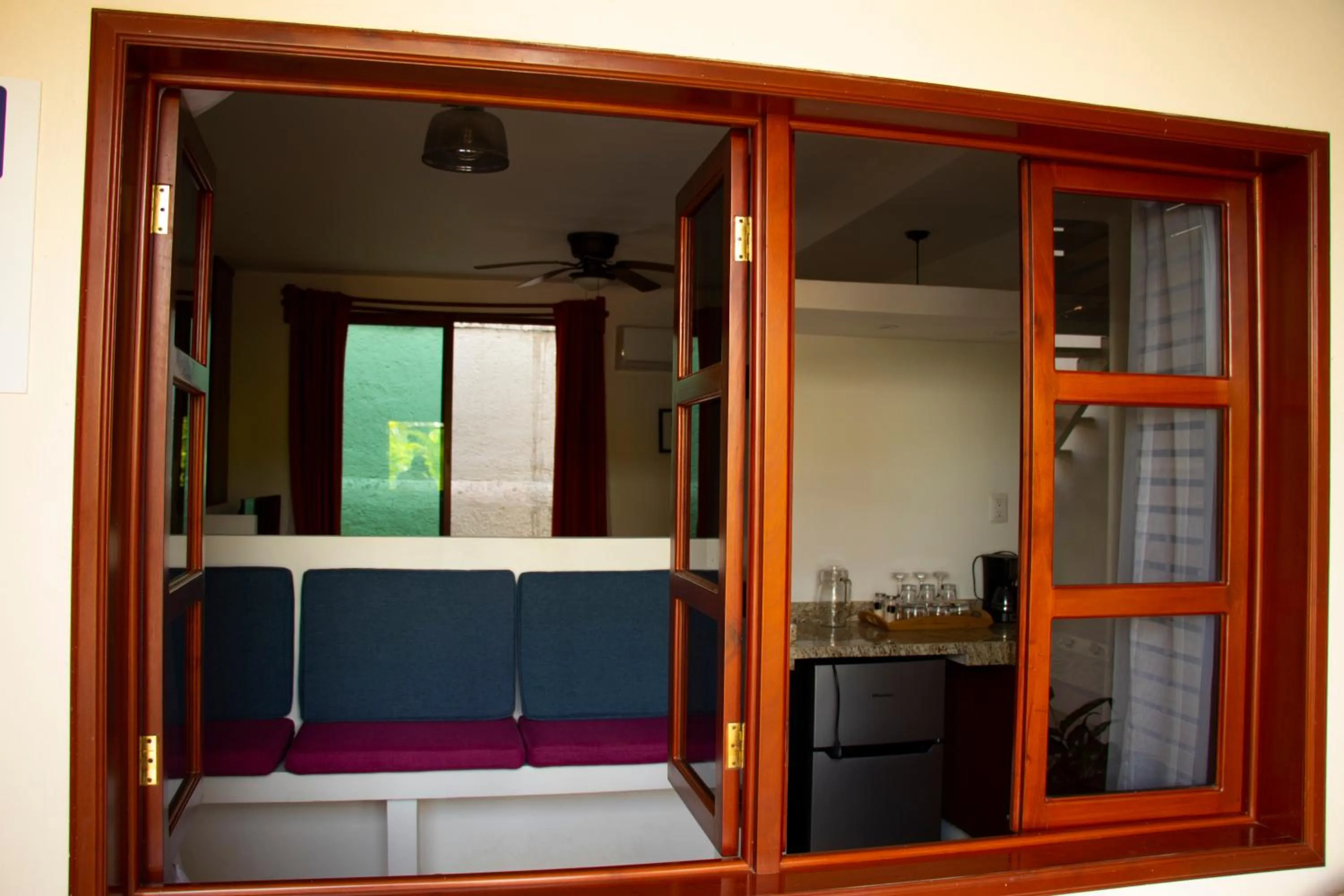 Living room in Poza Clara Sanctuary