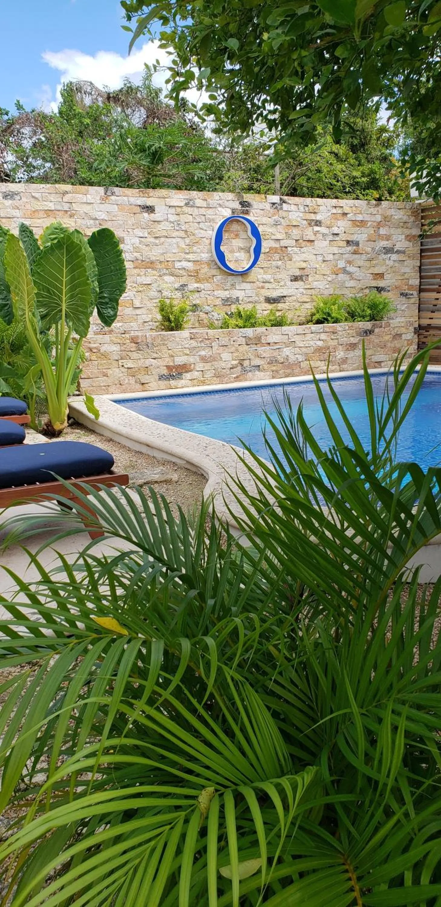 Swimming pool in Poza Clara Sanctuary